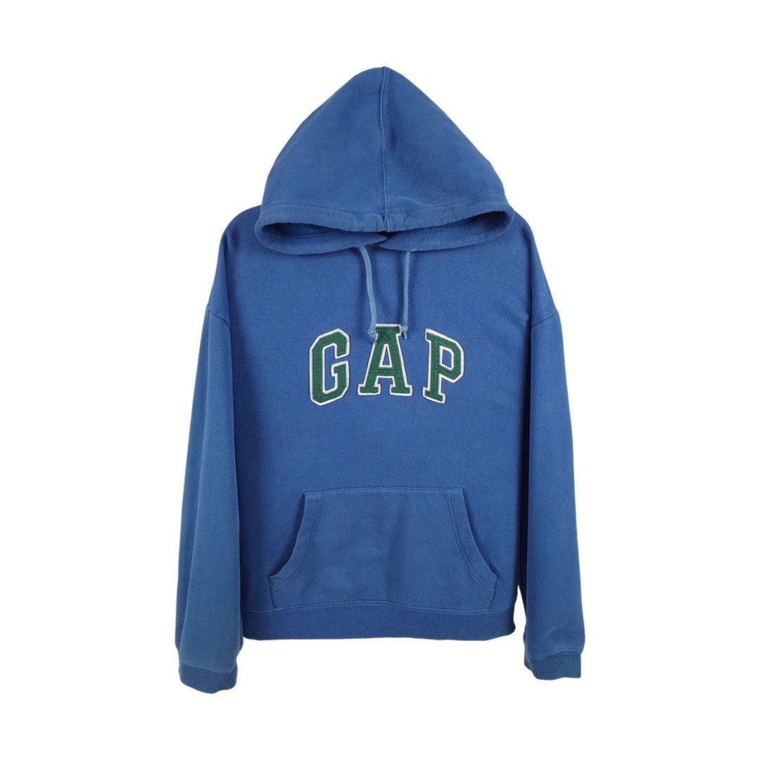 Gap × Vintage Vintage Gap Hoodie Zip Big Logo Size US XL / EU 56 / 4 - 1 Thumbnail