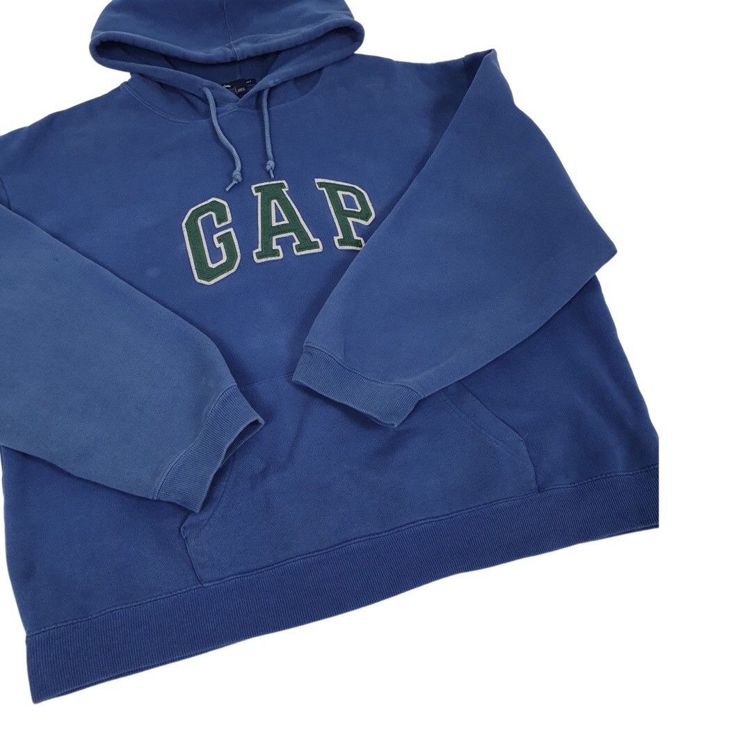 Gap × Vintage Vintage Gap Hoodie Zip Big Logo Size US XL / EU 56 / 4 - 4 Thumbnail
