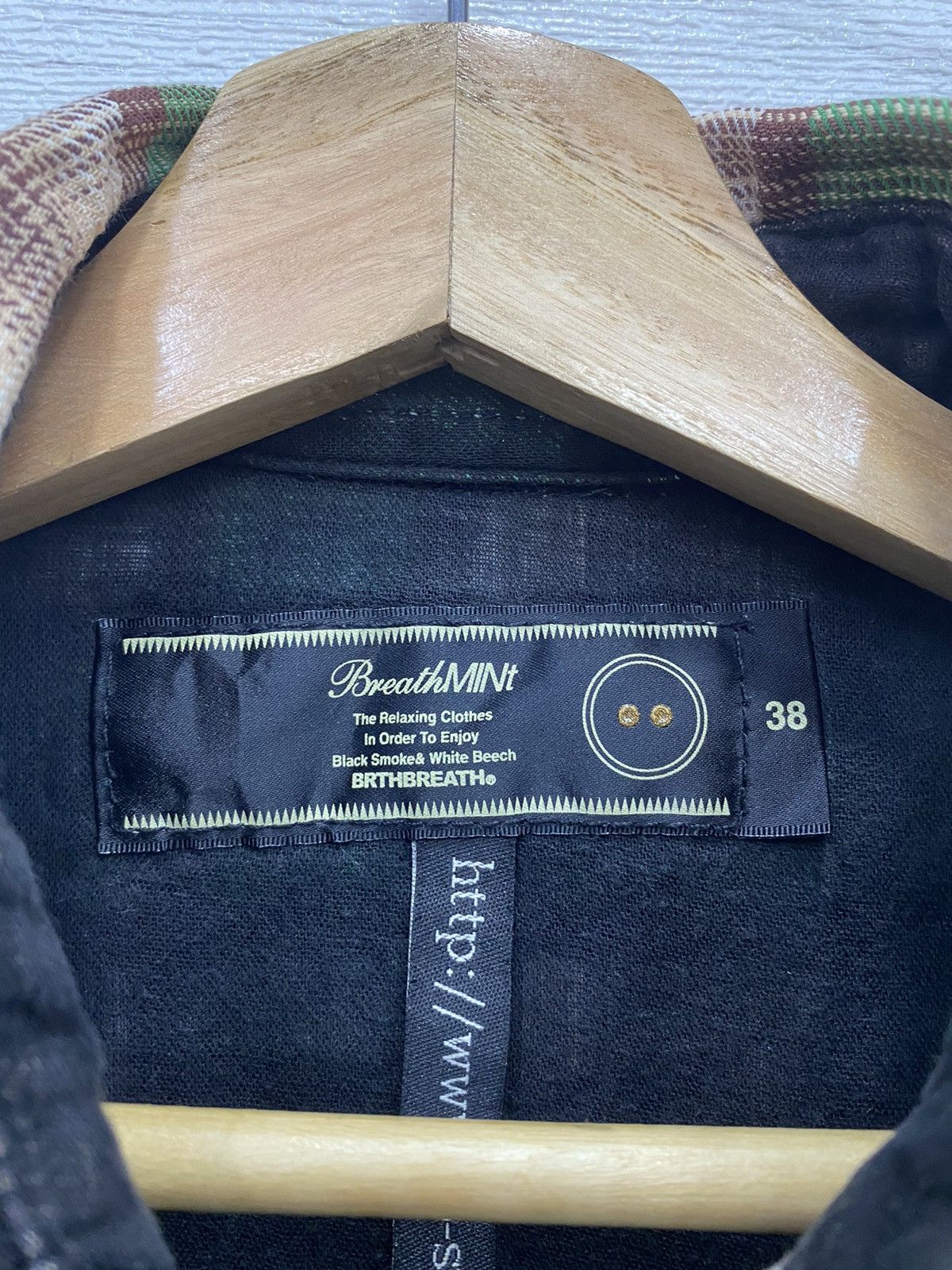 Flannel 🔥BRTHBREATH PATCHWORK DISTRESS FLANNEL BUTTON UP SHIRT Size US S / EU 44-46 / 1 - 9 Thumbnail