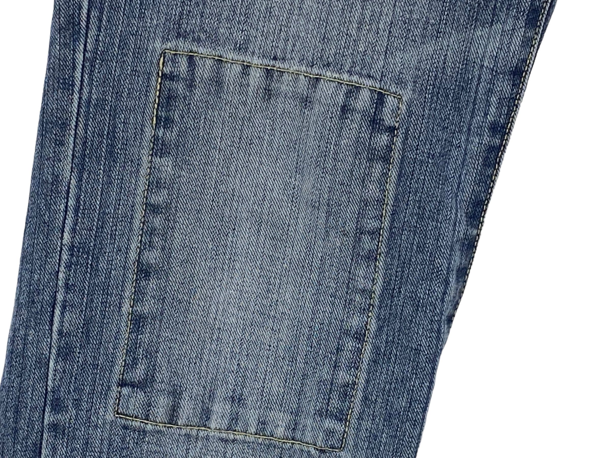 Japanese Brand Custom Culture Jeans Patchwork Punk Jeans Japanese Jeans Size US 30 / EU 46 - 11 Thumbnail