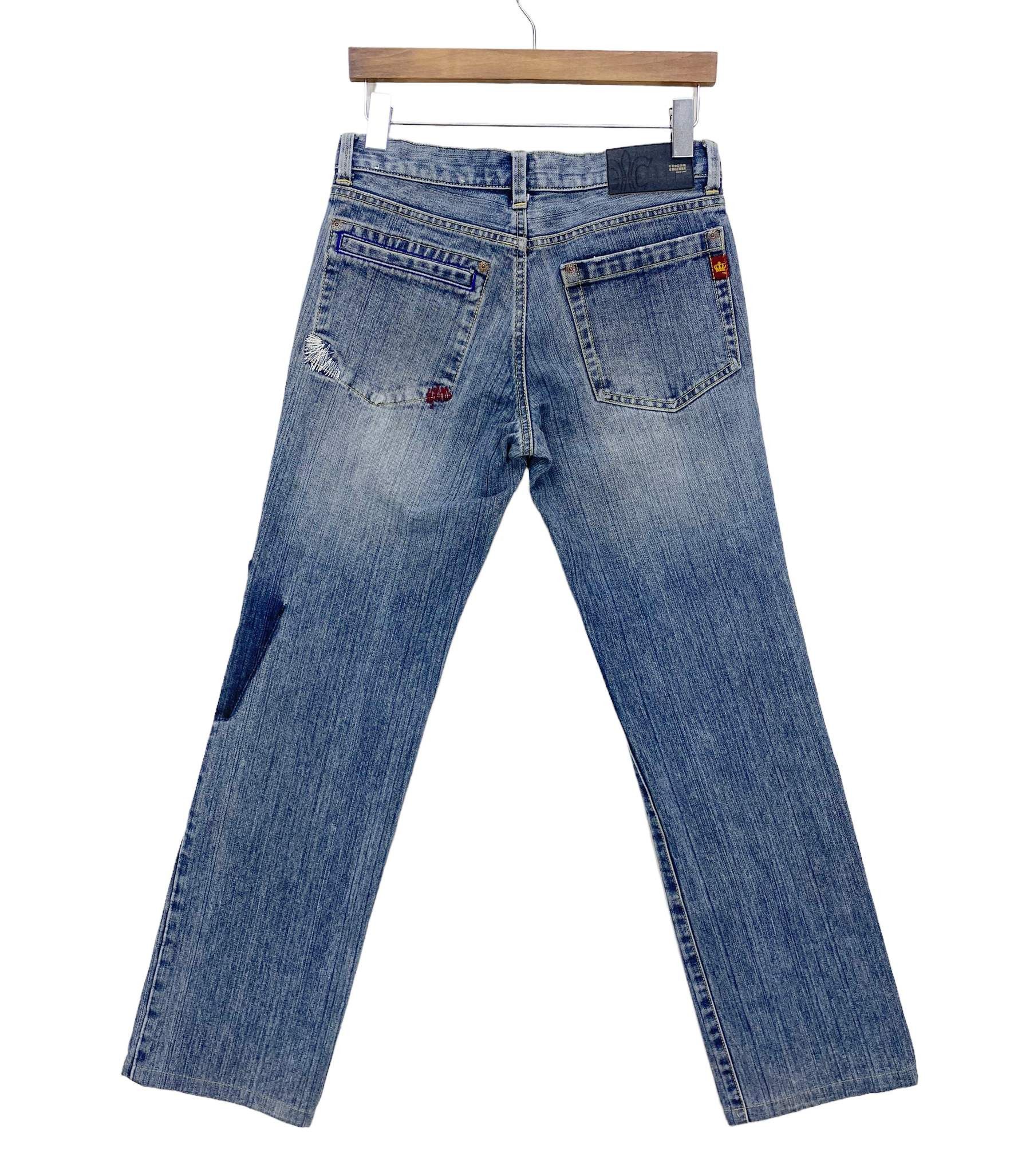 Japanese Brand Custom Culture Jeans Patchwork Punk Jeans Japanese Jeans Size US 30 / EU 46 - 2 Thumbnail