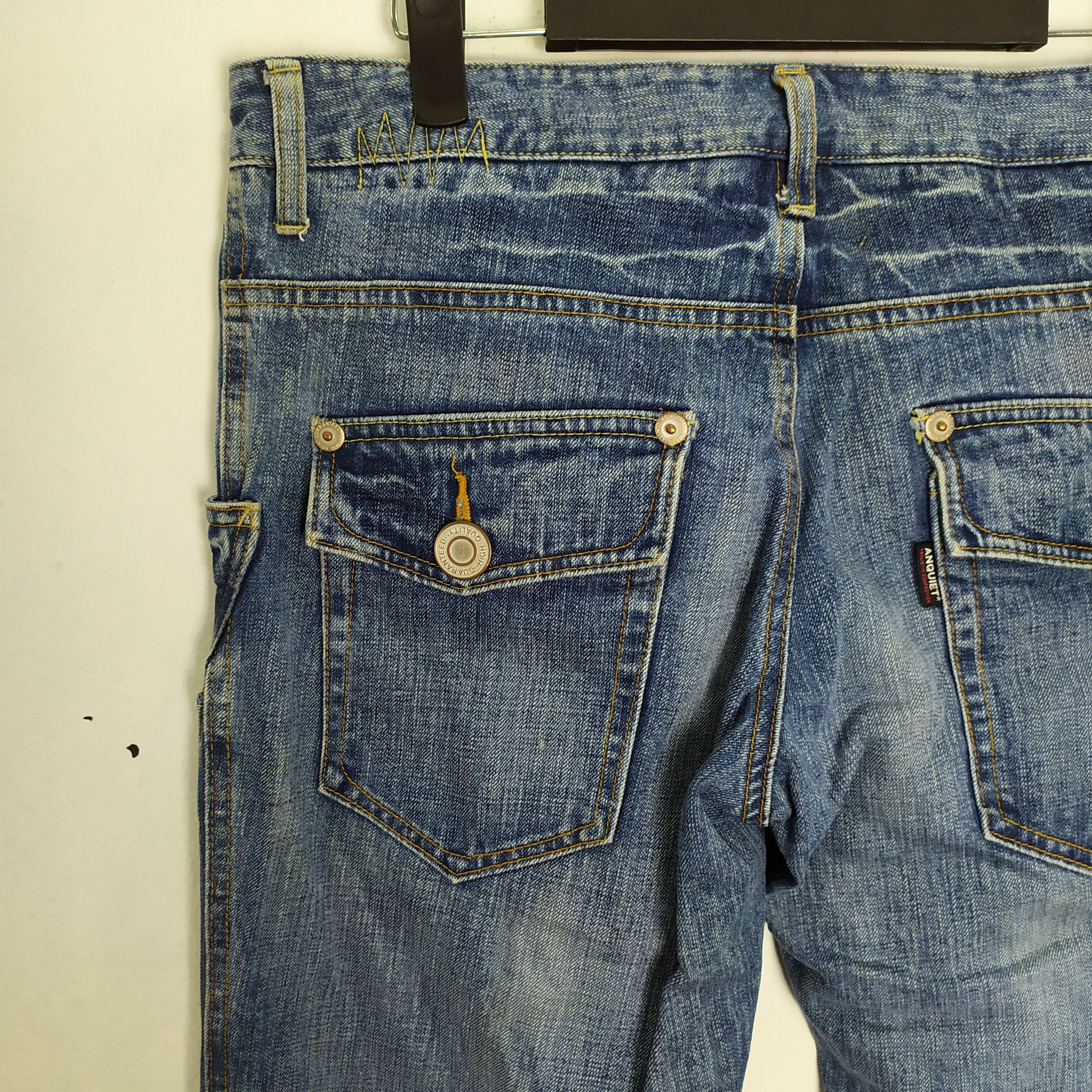 Japanese Brand Peaches & Hide Behind Jeans Cargo Pants Size US 30 / EU 46 - 14 Thumbnail