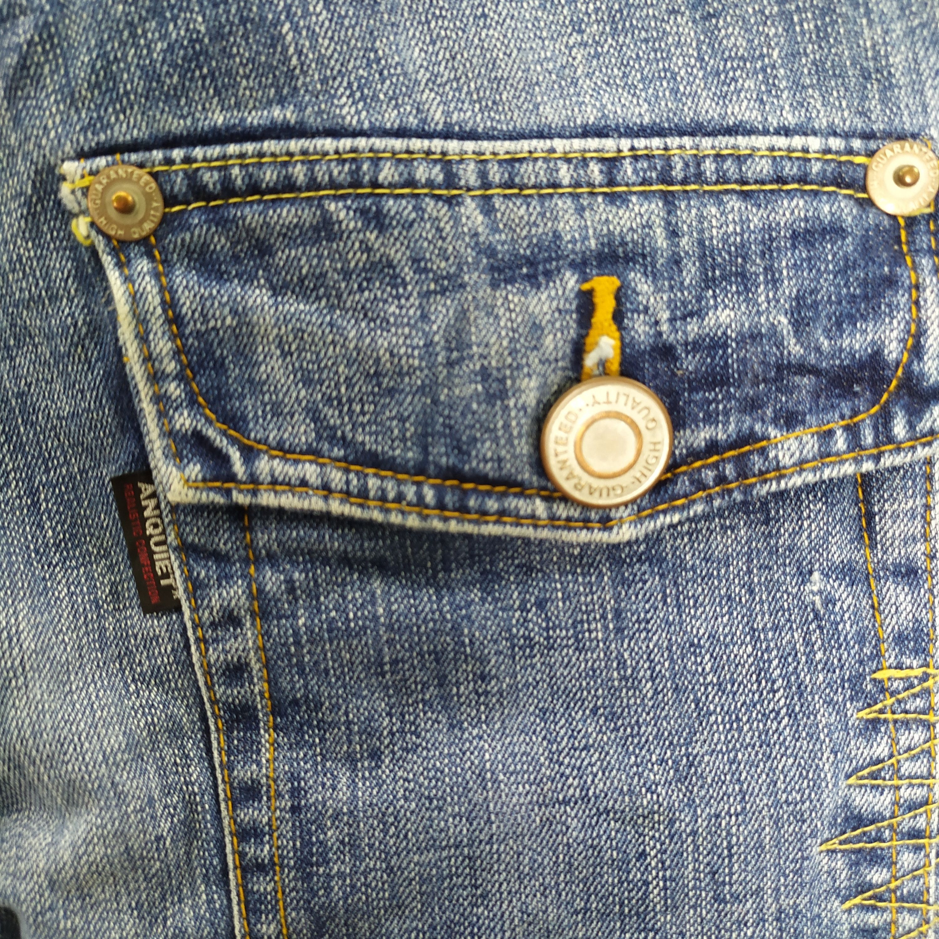 Japanese Brand Peaches & Hide Behind Jeans Cargo Pants Size US 30 / EU 46 - 15 Thumbnail