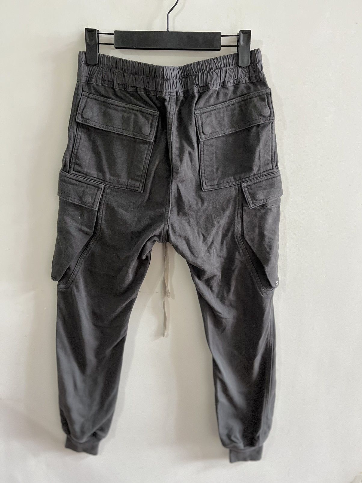 Rick Owens Rick Owens Drawstring 19ss Blujay Cargo Joggers Pants Size US 32 / EU 48 - 6 Thumbnail