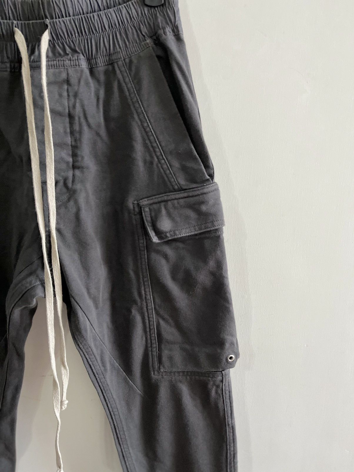 Rick Owens Rick Owens Drawstring 19ss Blujay Cargo Joggers Pants Size US 32 / EU 48 - 3 Thumbnail