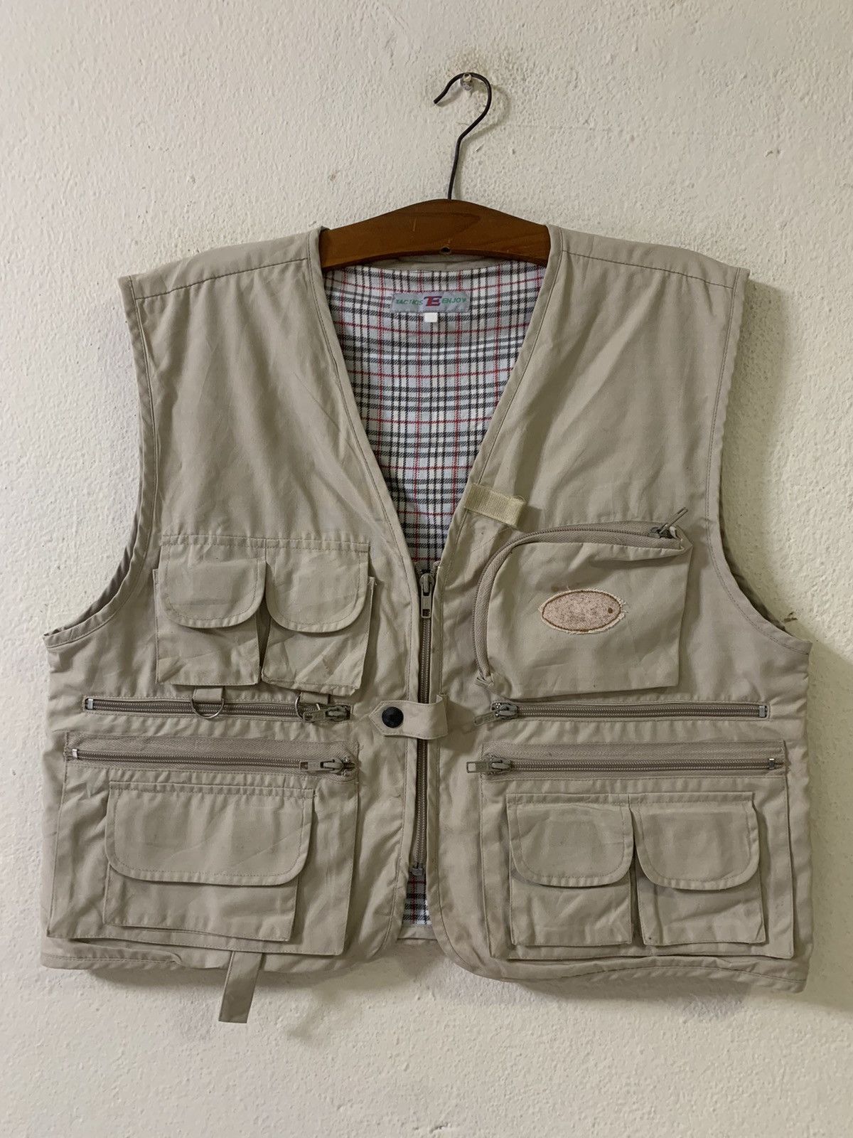 Japanese Brand Tactics E Enjoy Tactical Multipocket Fishing Vest Size US M / EU 48-50 / 2 - 1 Thumbnail