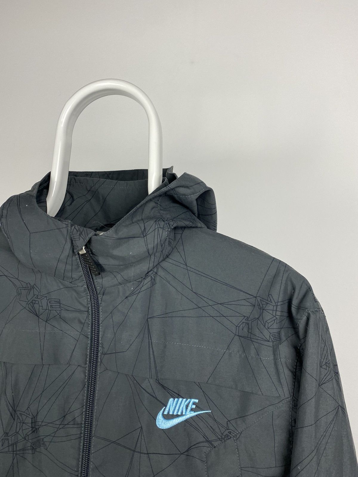 Nike × Vintage Nike Air Max vintage black track jacket TN acg swoosh Size US S / EU 44-46 / 1 - 2 Thumbnail