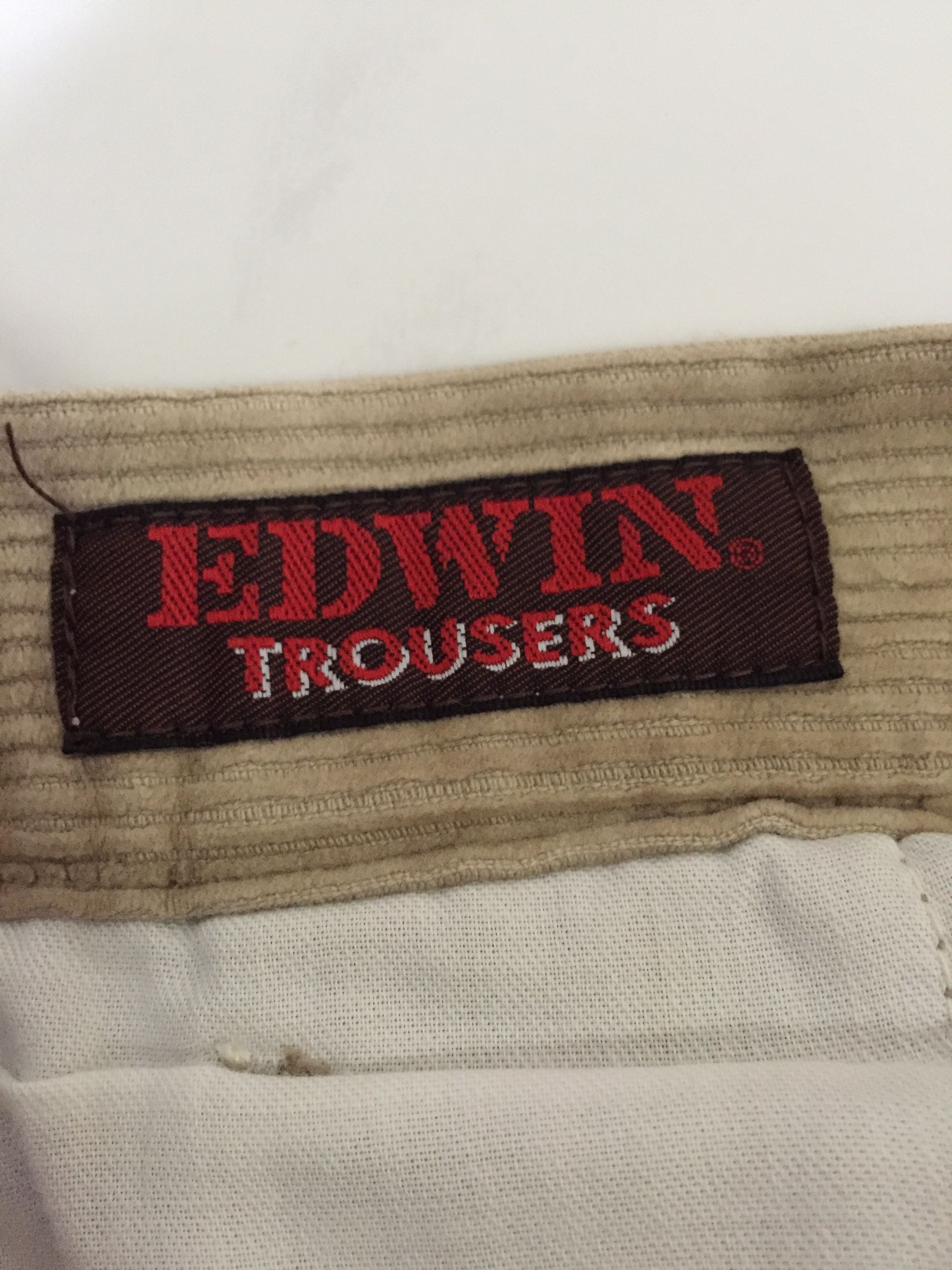 Edwin Vintage Edwin Corduroy Pants Size US 33 - 5 Thumbnail