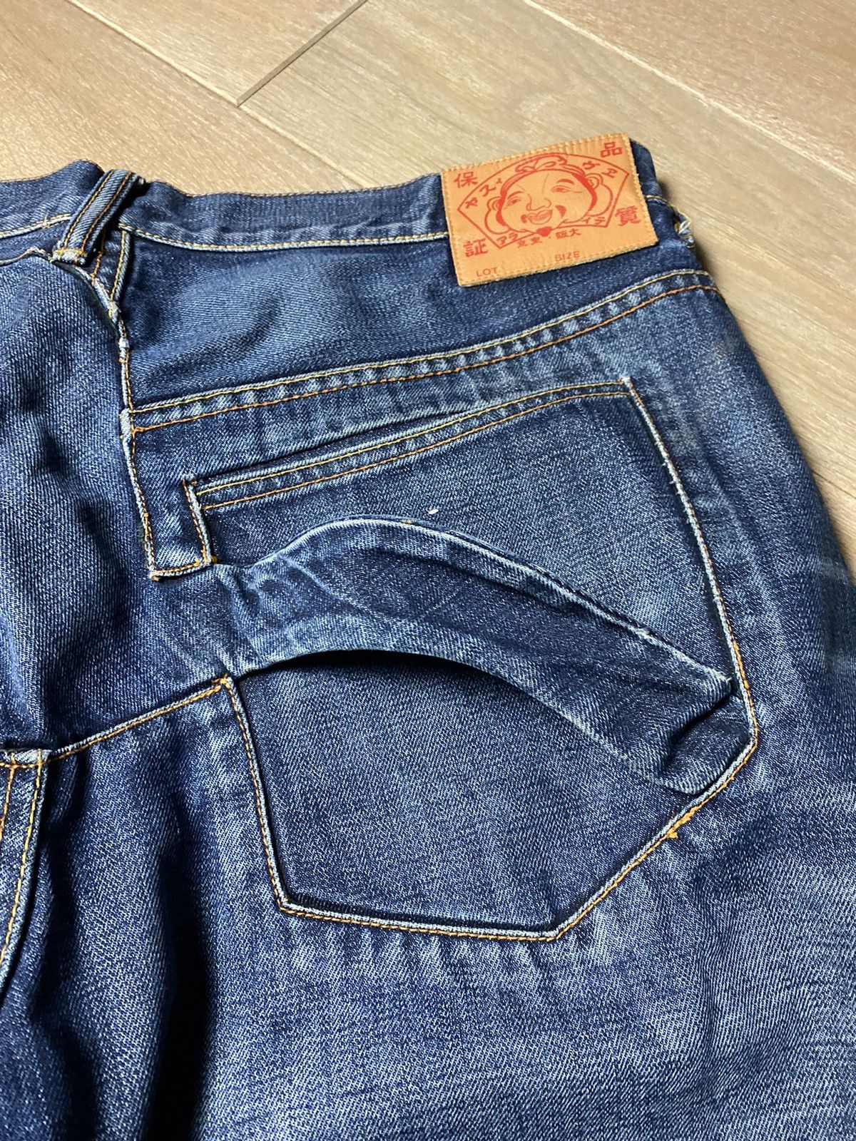 Vintage Evisu Japan vintage blue jeans denim pants big seagull logo Size US 38 / EU 54 - 6 Thumbnail