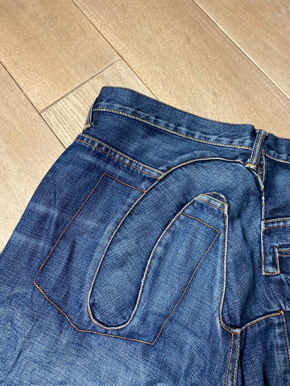 Vintage Evisu Japan vintage blue jeans denim pants big seagull logo Size US 38 / EU 54 - 4 Thumbnail