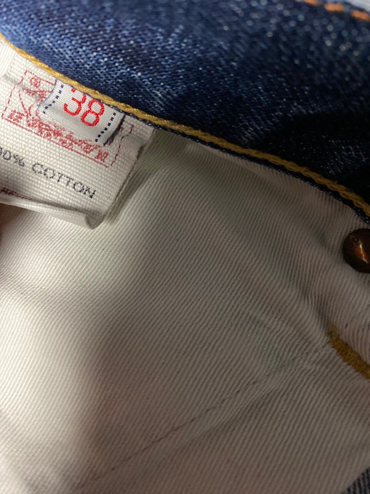 Vintage Evisu Japan vintage blue jeans denim pants big seagull logo Size US 38 / EU 54 - 12 Preview