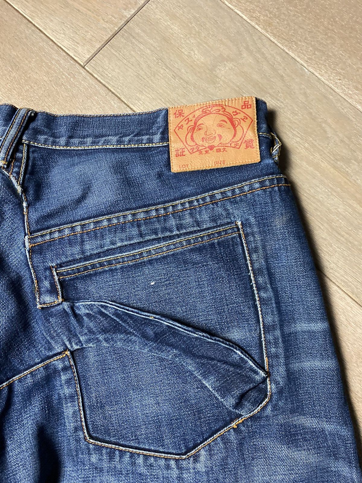 Vintage Evisu Japan vintage blue jeans denim pants big seagull logo Size US 38 / EU 54 - 3 Thumbnail