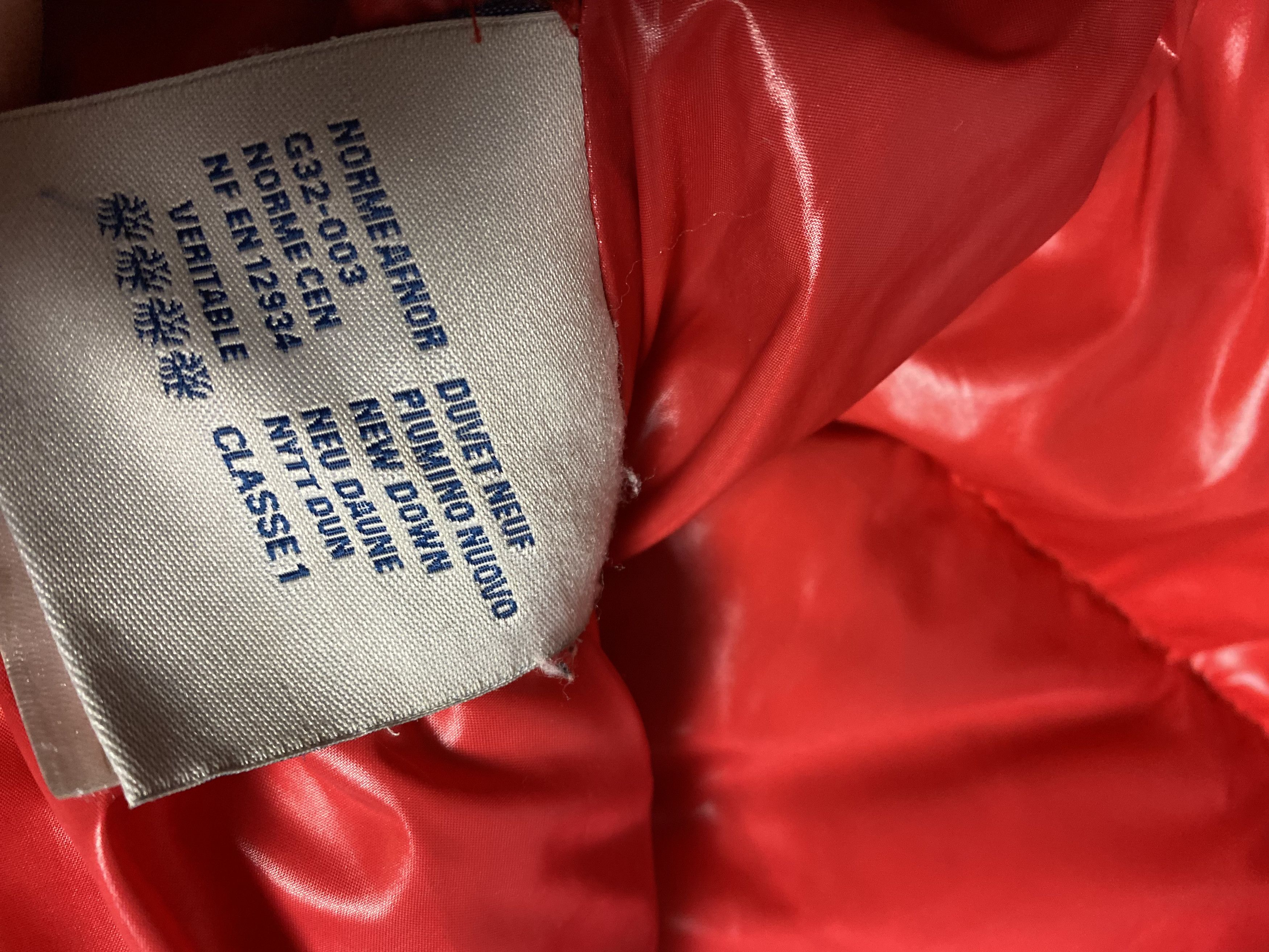 Moncler × Vintage Moncler maya jacket down puffer red Size S / US 4 / IT 40 - 15 Thumbnail