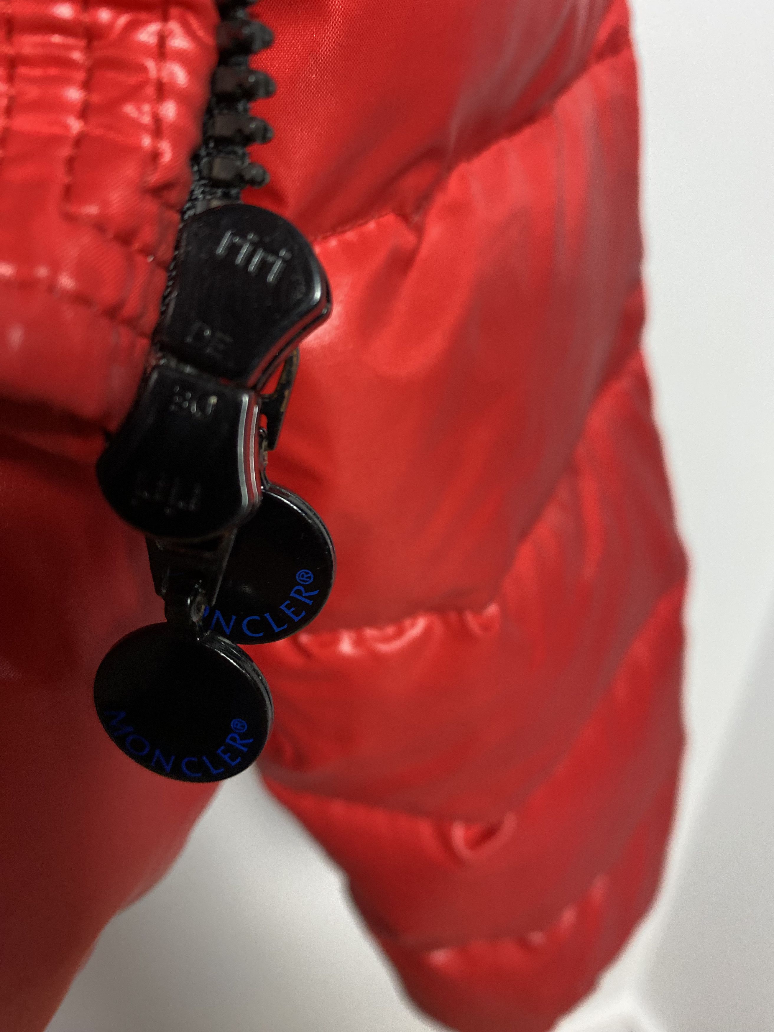 Moncler × Vintage Moncler maya jacket down puffer red Size S / US 4 / IT 40 - 11 Thumbnail