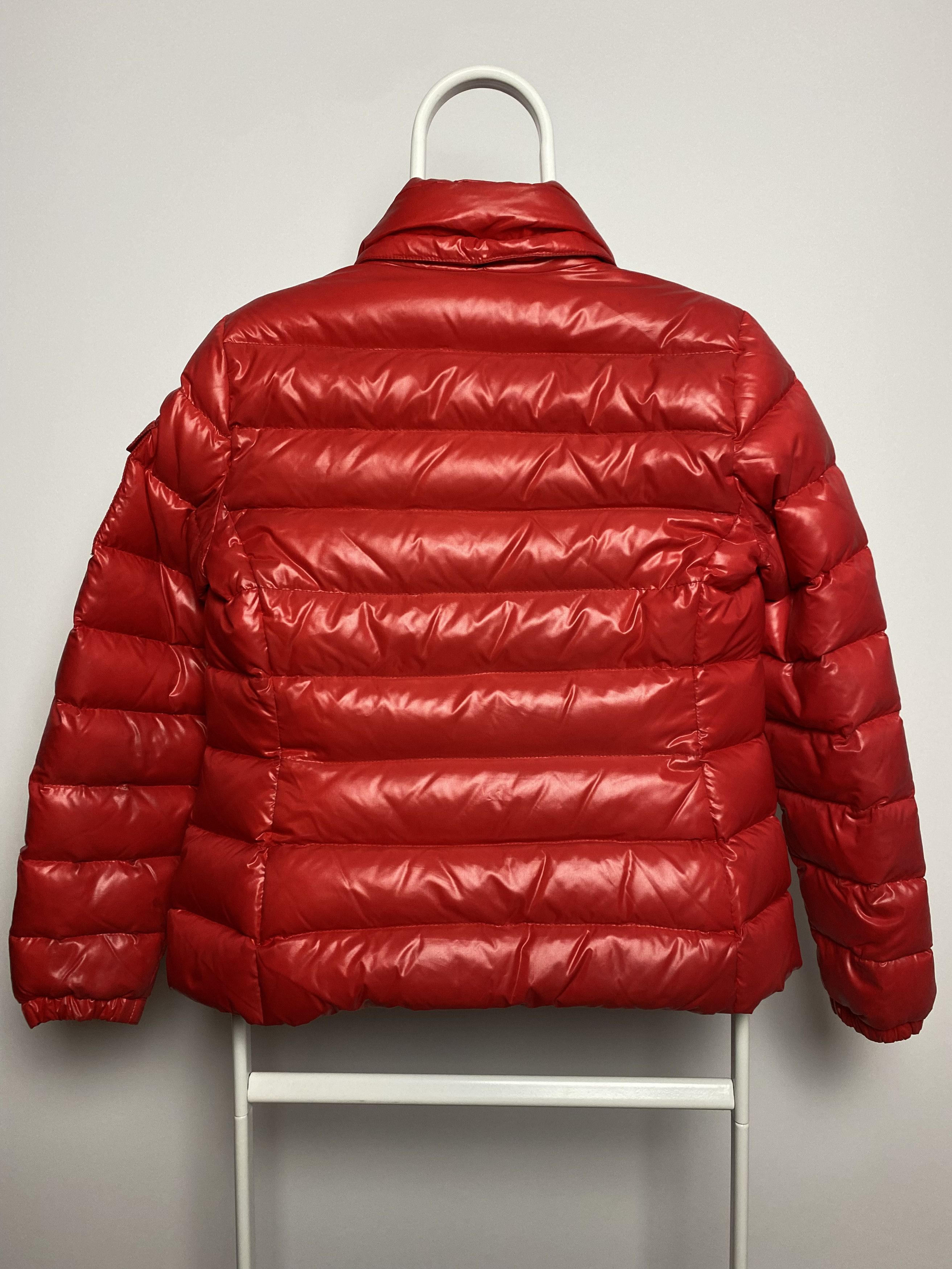 Moncler × Vintage Moncler maya jacket down puffer red Size S / US 4 / IT 40 - 8 Thumbnail
