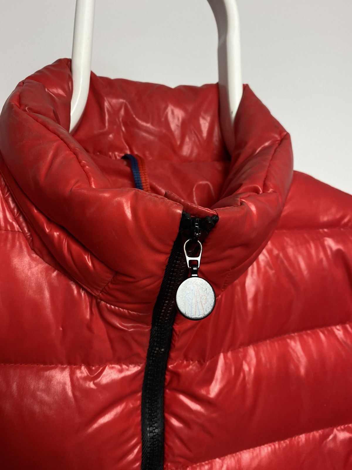 Moncler × Vintage Moncler maya jacket down puffer red Size S / US 4 / IT 40 - 4 Thumbnail