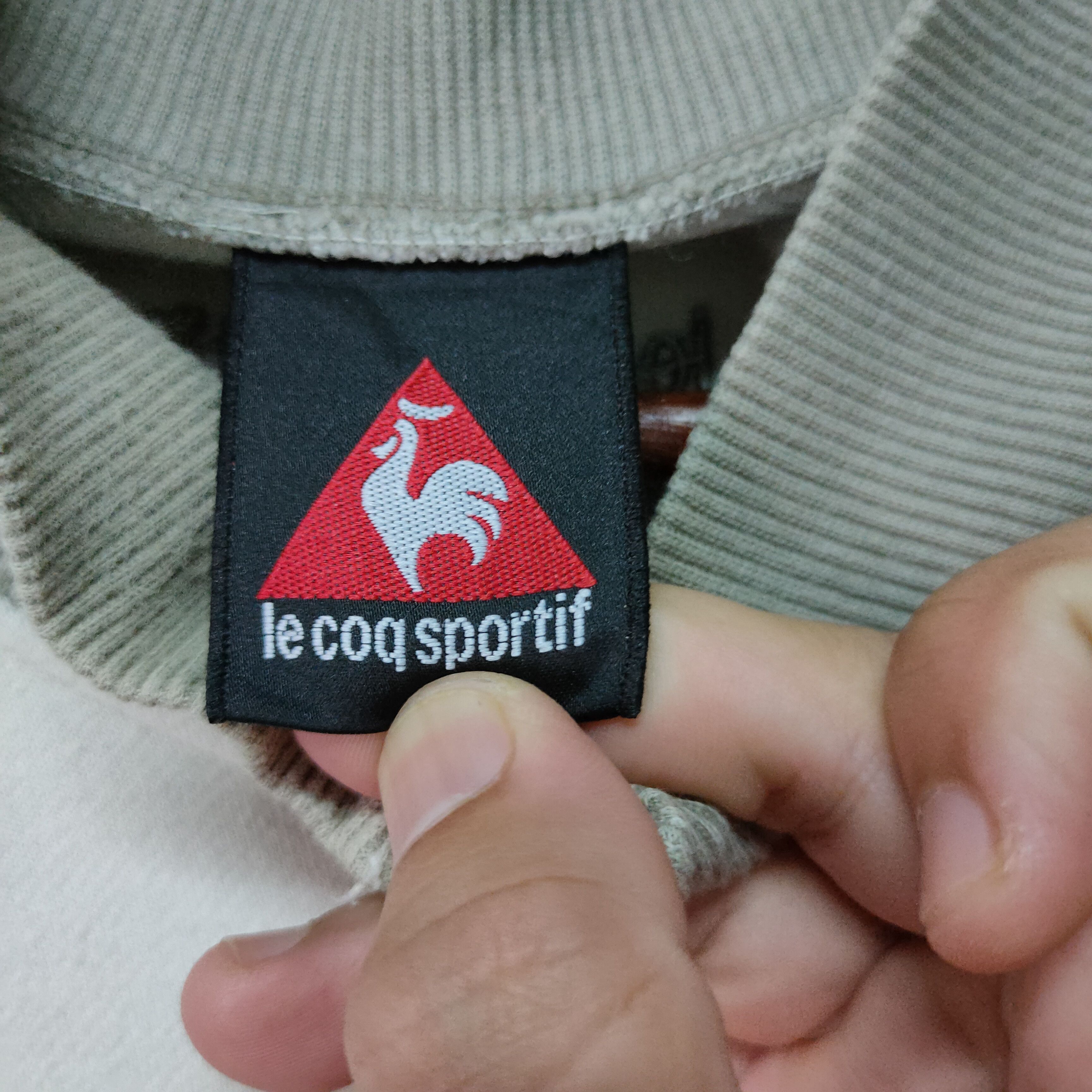 Le Coq Sportif VINTAGE LE COQ SPORTIF SMALL LOGO ZIPPER UPS JACKET Size US L / EU 52-54 / 3 - 8 Thumbnail