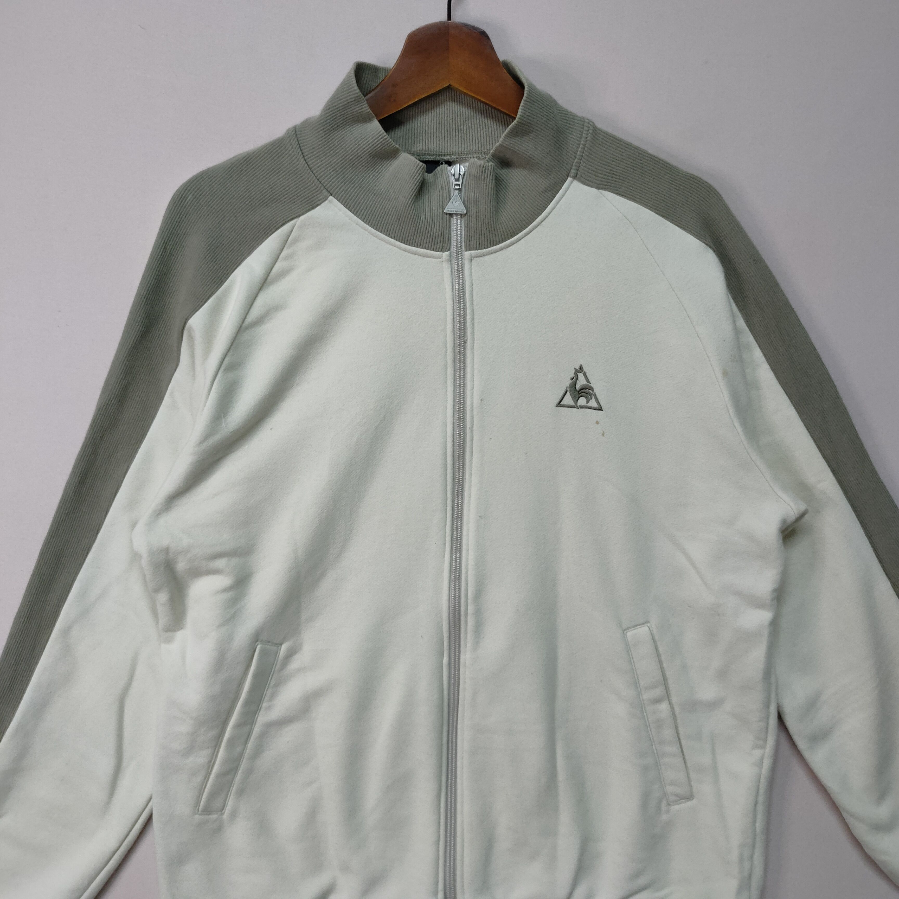 Le Coq Sportif VINTAGE LE COQ SPORTIF SMALL LOGO ZIPPER UPS JACKET Size US L / EU 52-54 / 3 - 9 Thumbnail