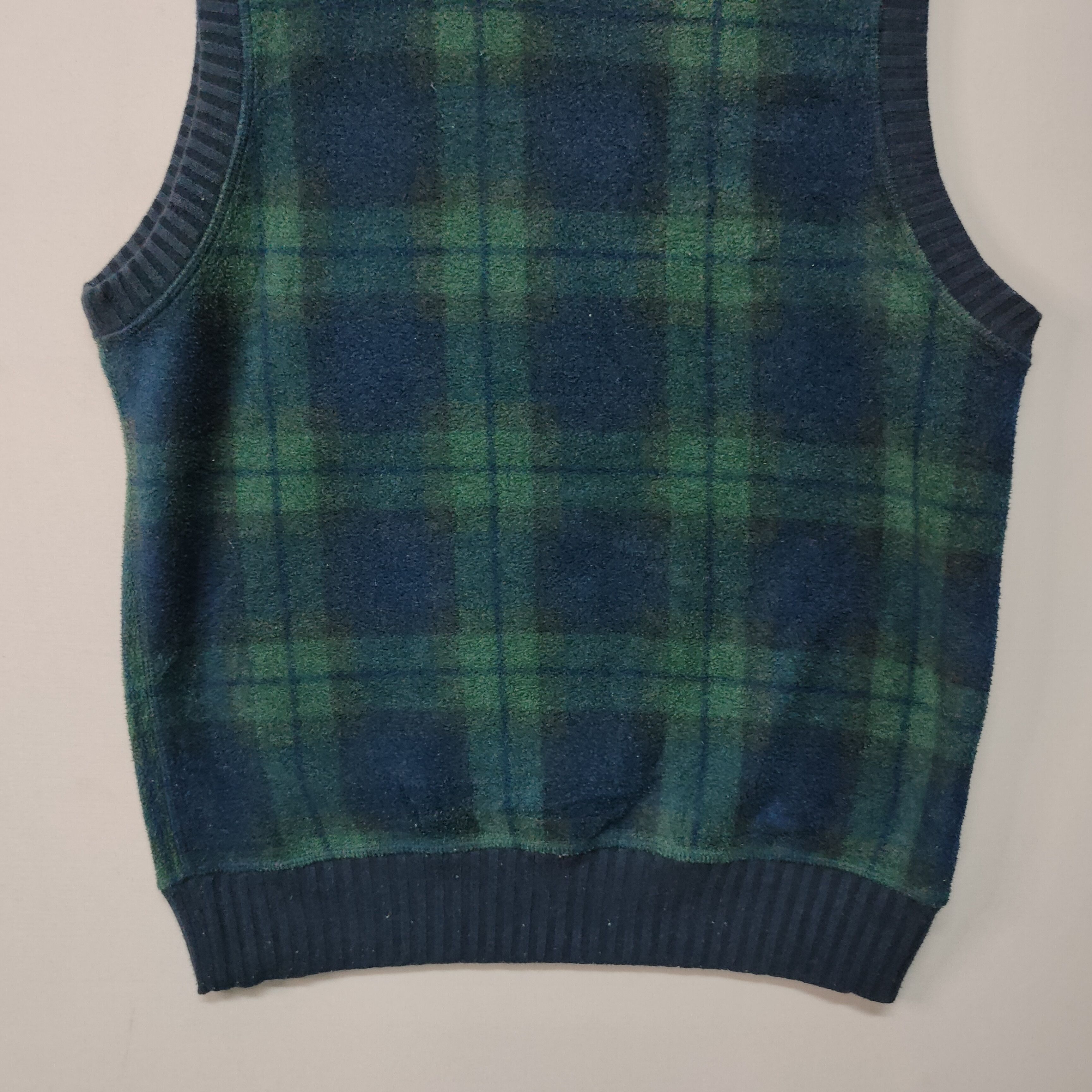 Japanese Brand Vintage Unbranded Checkred Design Reversable Vest Size US S / EU 44-46 / 1 - 3 Thumbnail