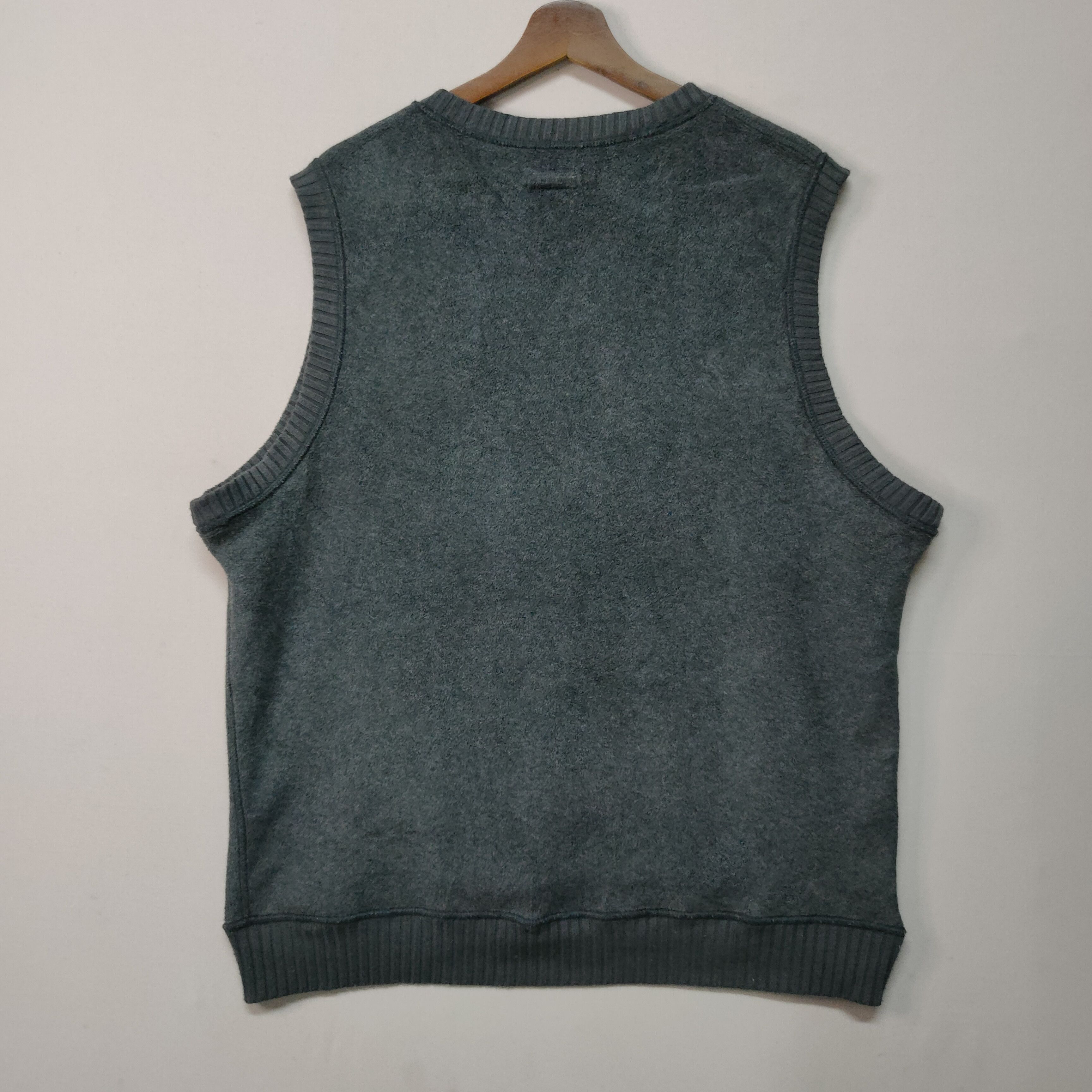 Japanese Brand Vintage Unbranded Checkred Design Reversable Vest Size US XL / EU 56 / 4 - 11 Thumbnail