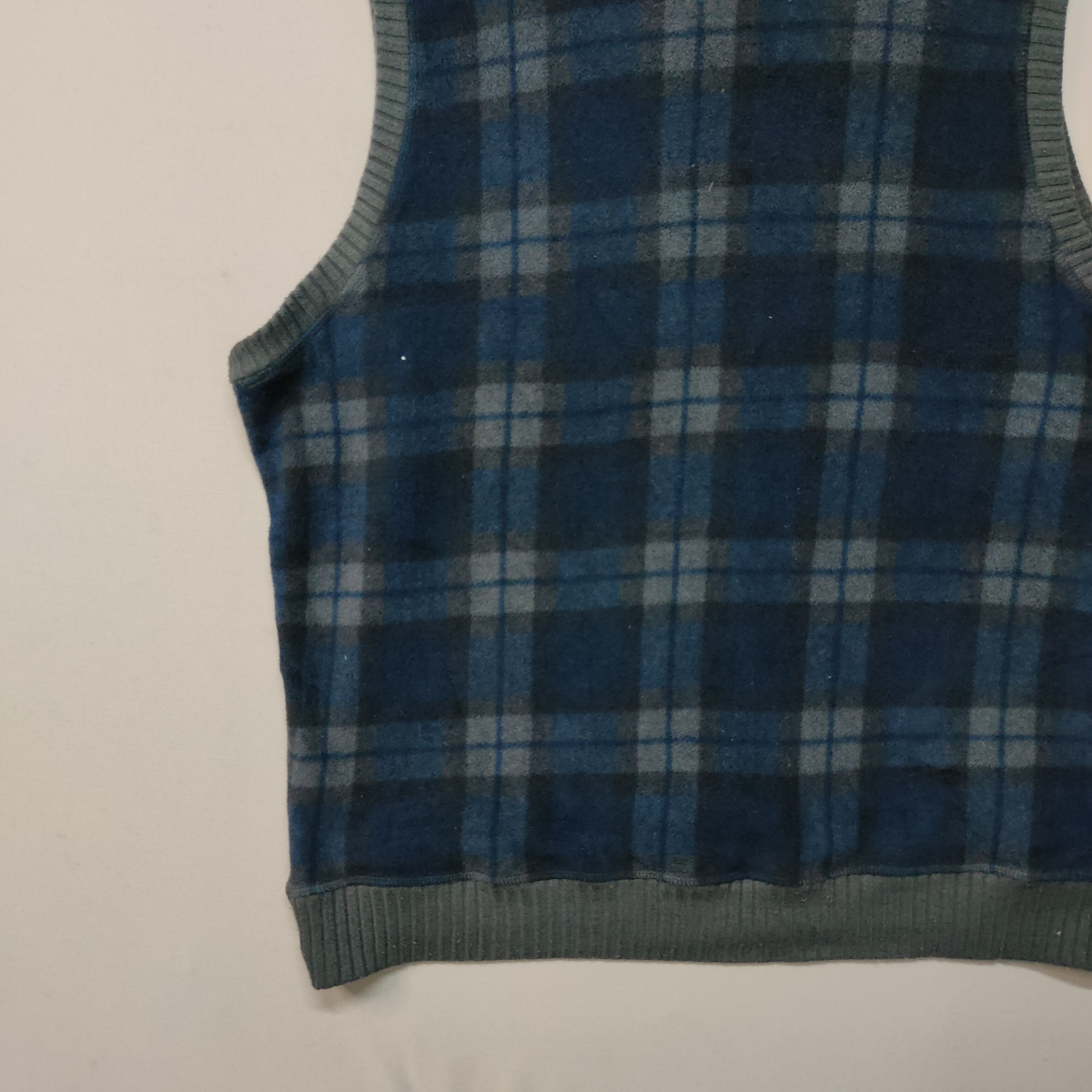 Japanese Brand Vintage Unbranded Checkred Design Reversable Vest Size US XL / EU 56 / 4 - 9 Thumbnail