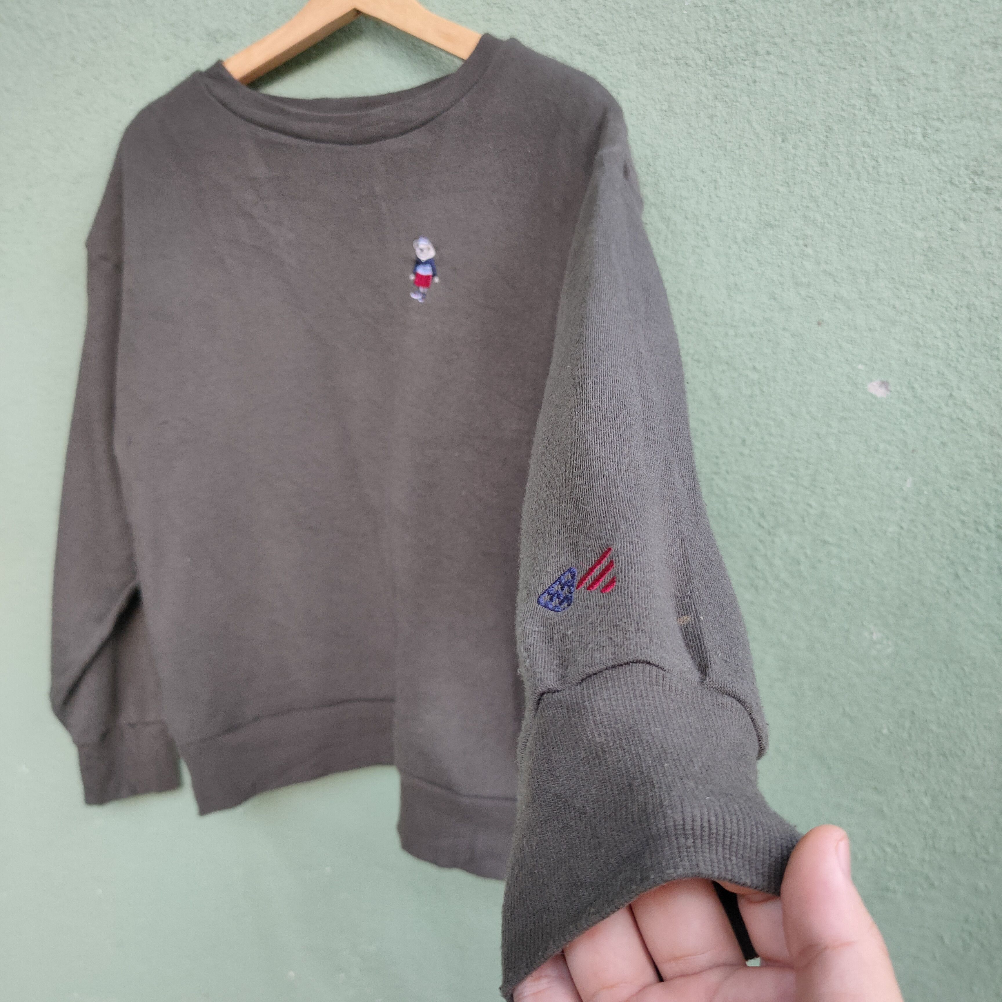 Kappa Vintage Keapa Embroidery Small Logo Sweatshirt Size US M / EU 48-50 / 2 - 2 Thumbnail