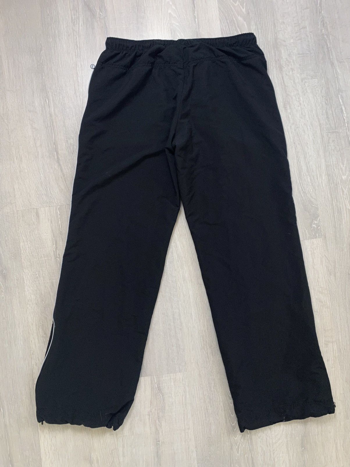 Nike × Vintage Nike vintage black track pants small swoosh 2000s Size 30" / US 8 / IT 44 - 8 Thumbnail