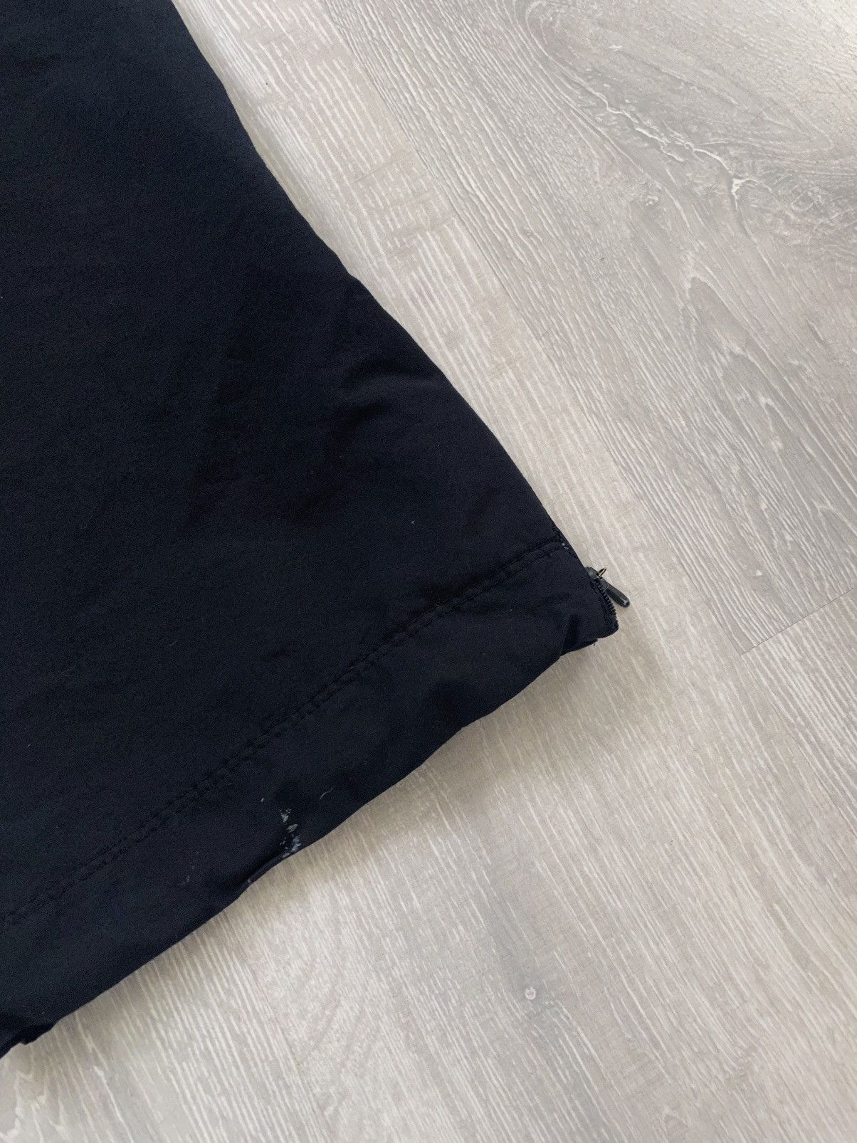 Nike × Vintage Nike vintage black track pants small swoosh 2000s Size 30" / US 8 / IT 44 - 9 Thumbnail