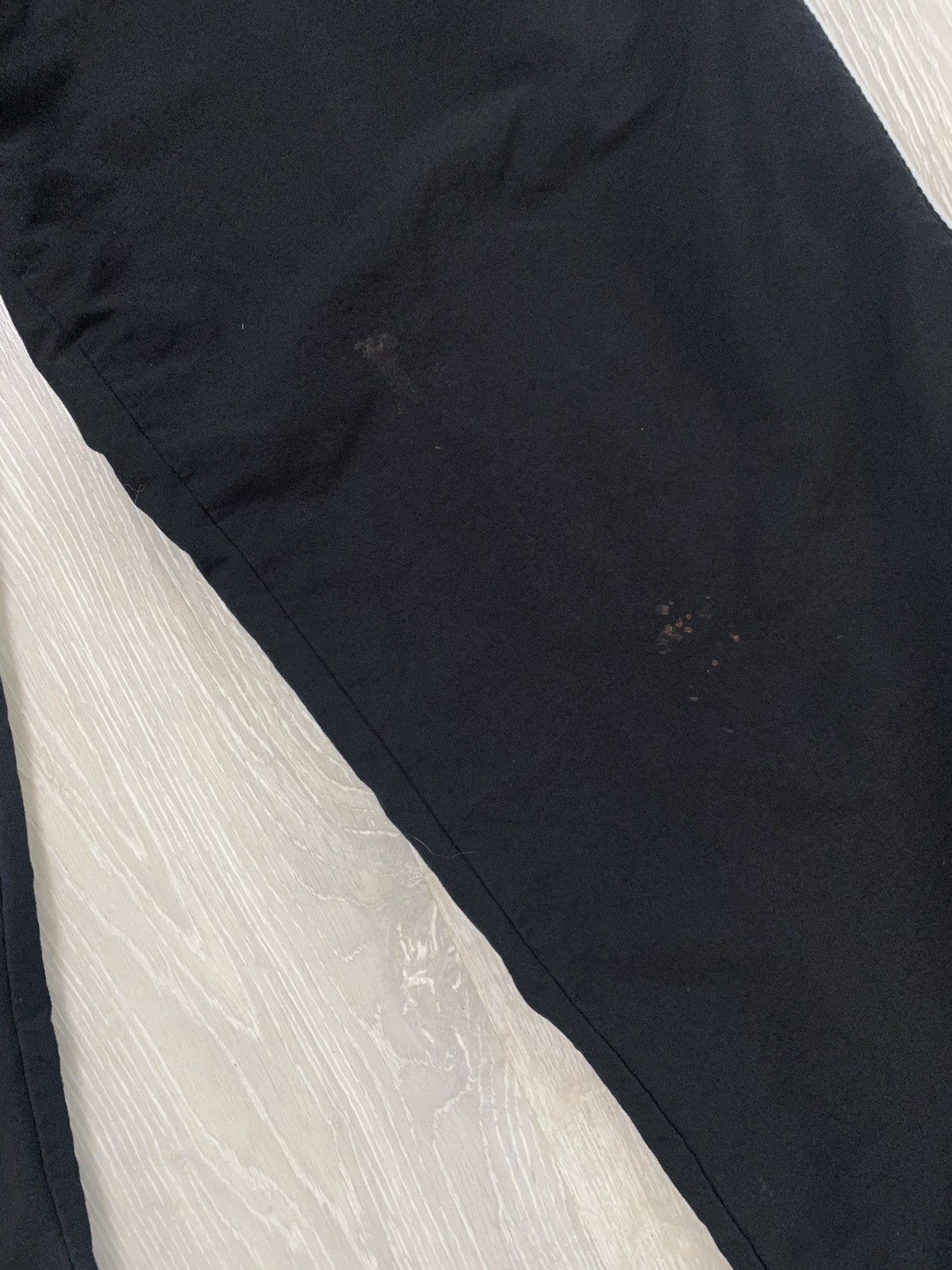 Nike × Vintage Nike vintage black track pants small swoosh 2000s Size 30" / US 8 / IT 44 - 2 Thumbnail