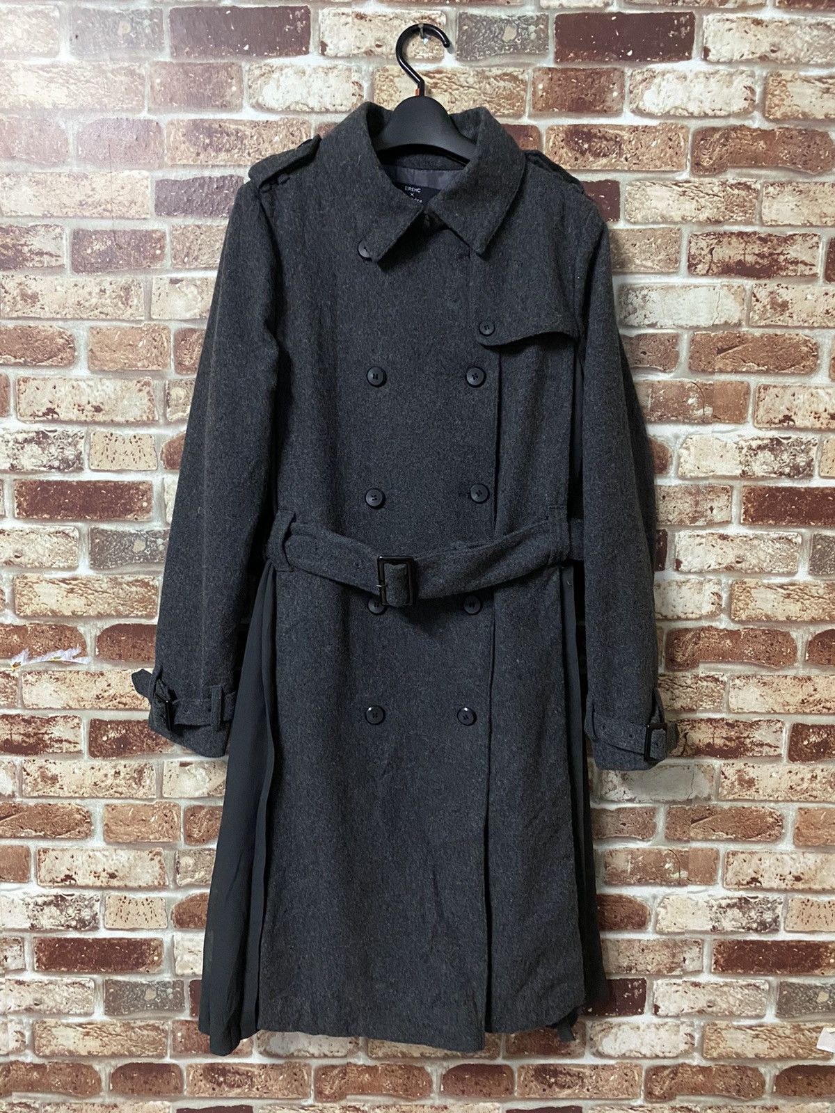 Designer × Japanese Brand EIREHC x PERSODEA WHITE LABEL LONG COAT NICE DESIGN Size US L / EU 52-54 / 3 - 2 Thumbnail