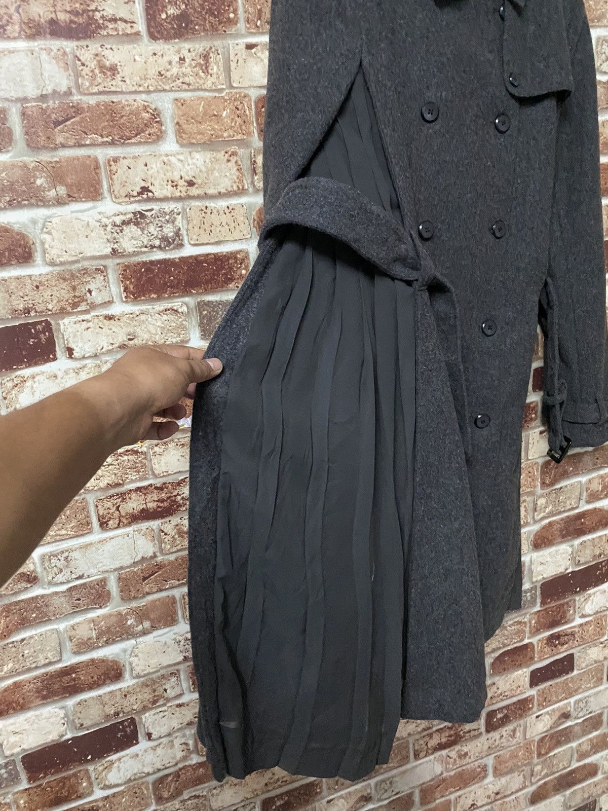 Designer × Japanese Brand EIREHC x PERSODEA WHITE LABEL LONG COAT NICE DESIGN Size US L / EU 52-54 / 3 - 8 Thumbnail
