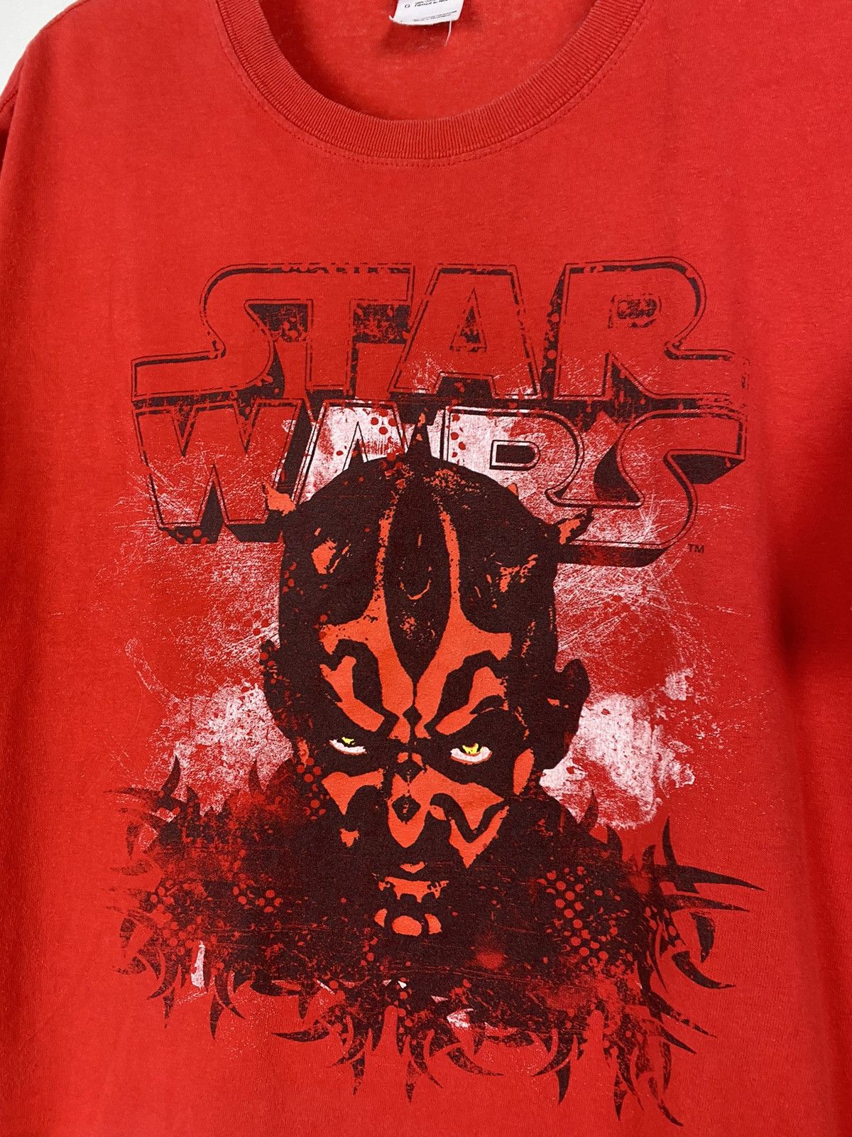 Star Wars × Vintage Darth Maul vintage red T-Shirt Star Wars Size US L / EU 52-54 / 3 - 2 Thumbnail