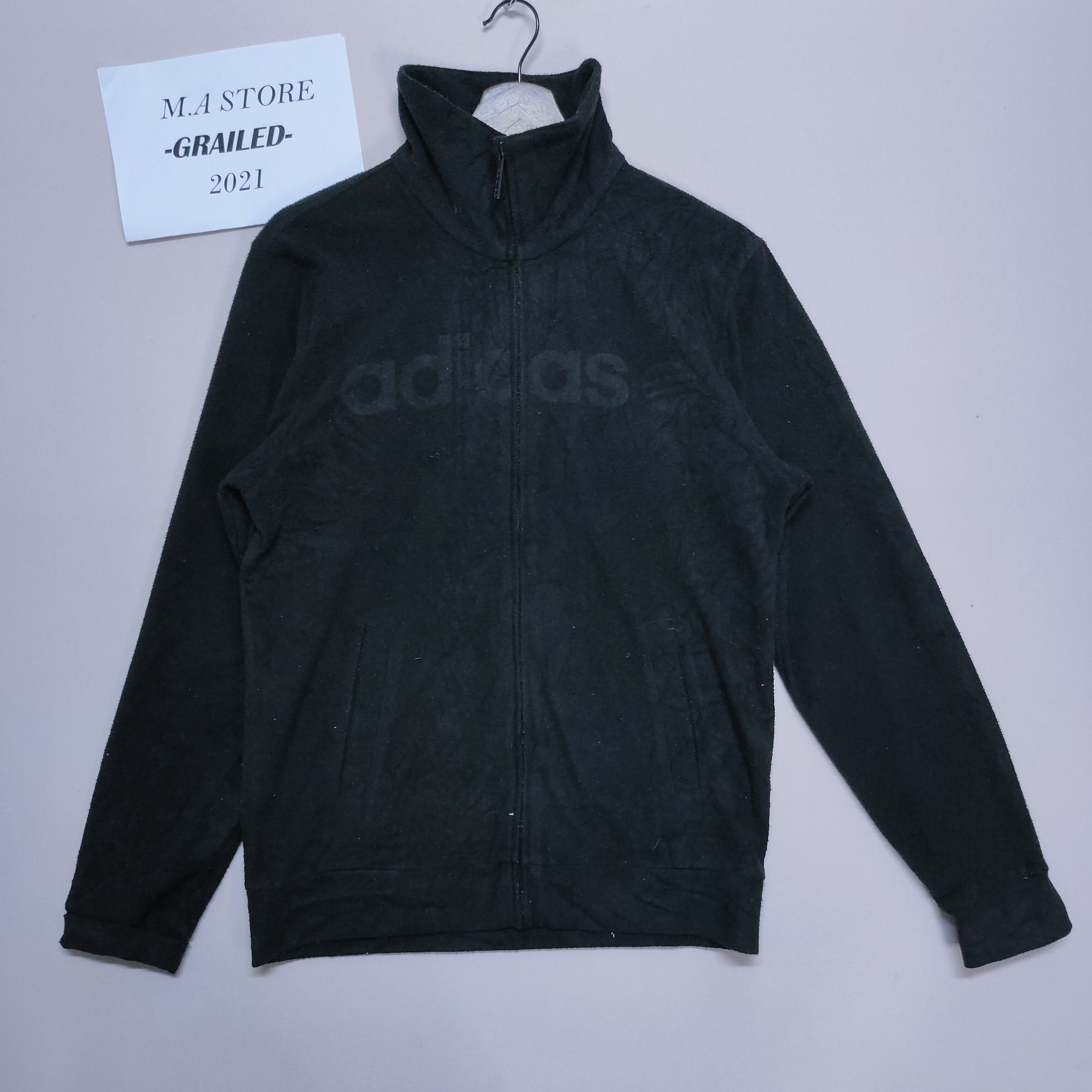Adidas Vtg ADIDAS NEO LABEL BIG LOGO ZIPPER UPS SWEATERS Size US M / EU 48-50 / 2 - 1 Thumbnail