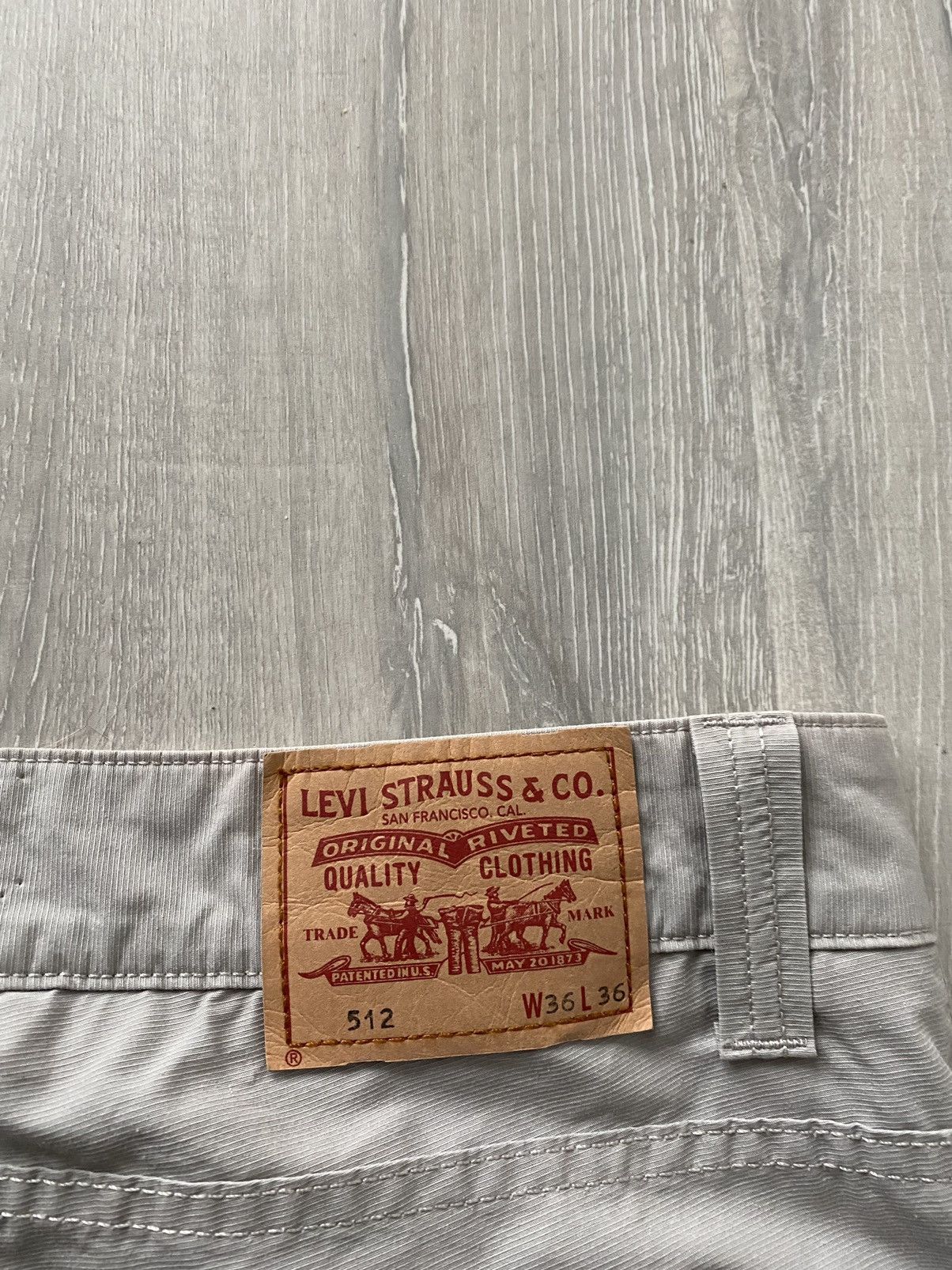 Levi's Levi’s 512 vintage beige jeans Size US 36 / EU 52 - 3 Thumbnail
