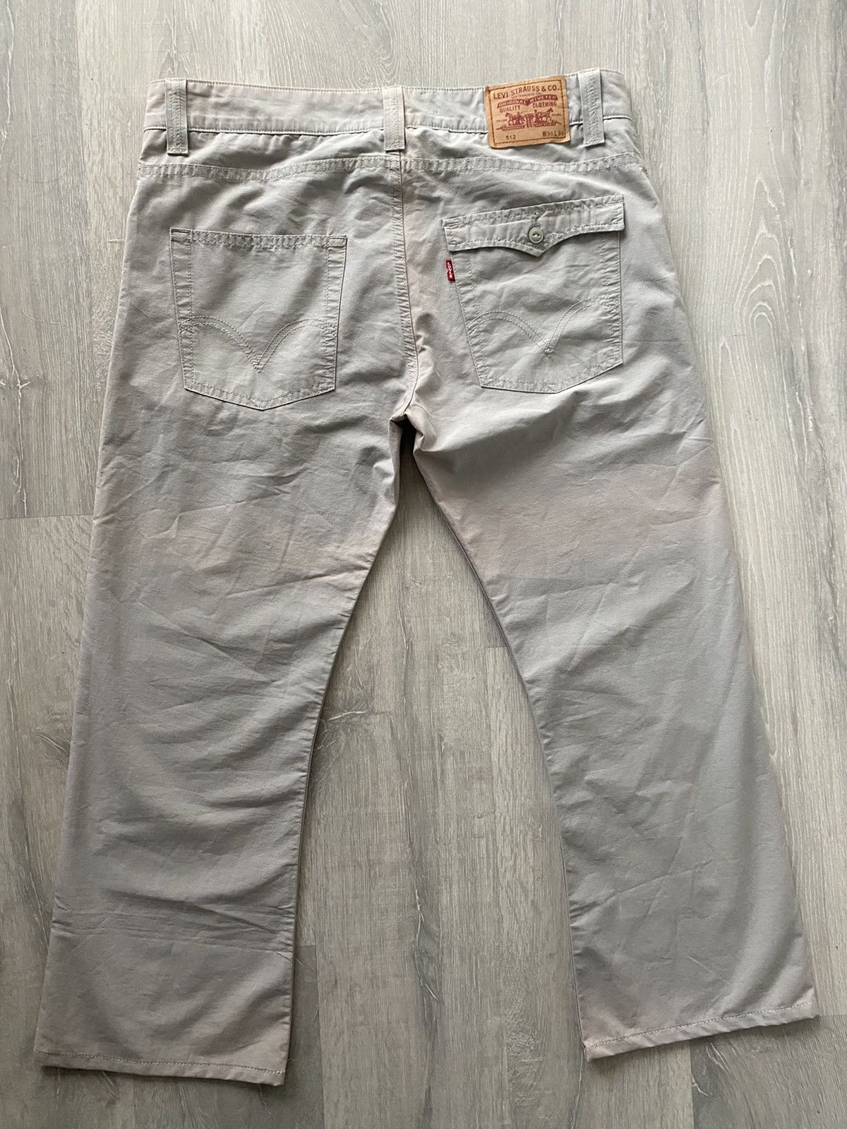 Levi's Levi’s 512 vintage beige jeans Size US 36 / EU 52 - 2 Thumbnail