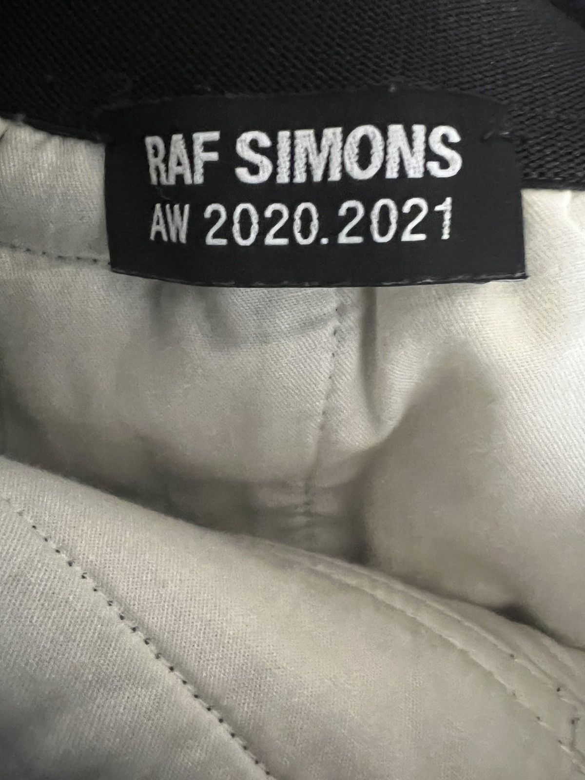 Raf Simons AW20/21 Cotton Wool Wide Leg Pants Size US 34 / EU 50 - 4 Thumbnail