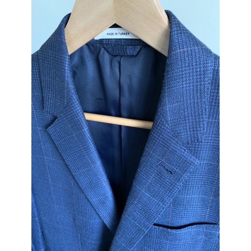Club Monaco Men’s Club Monaco Wool Plaids Slim Blazer Sz 38S NWT Size 38S - 2 Thumbnail