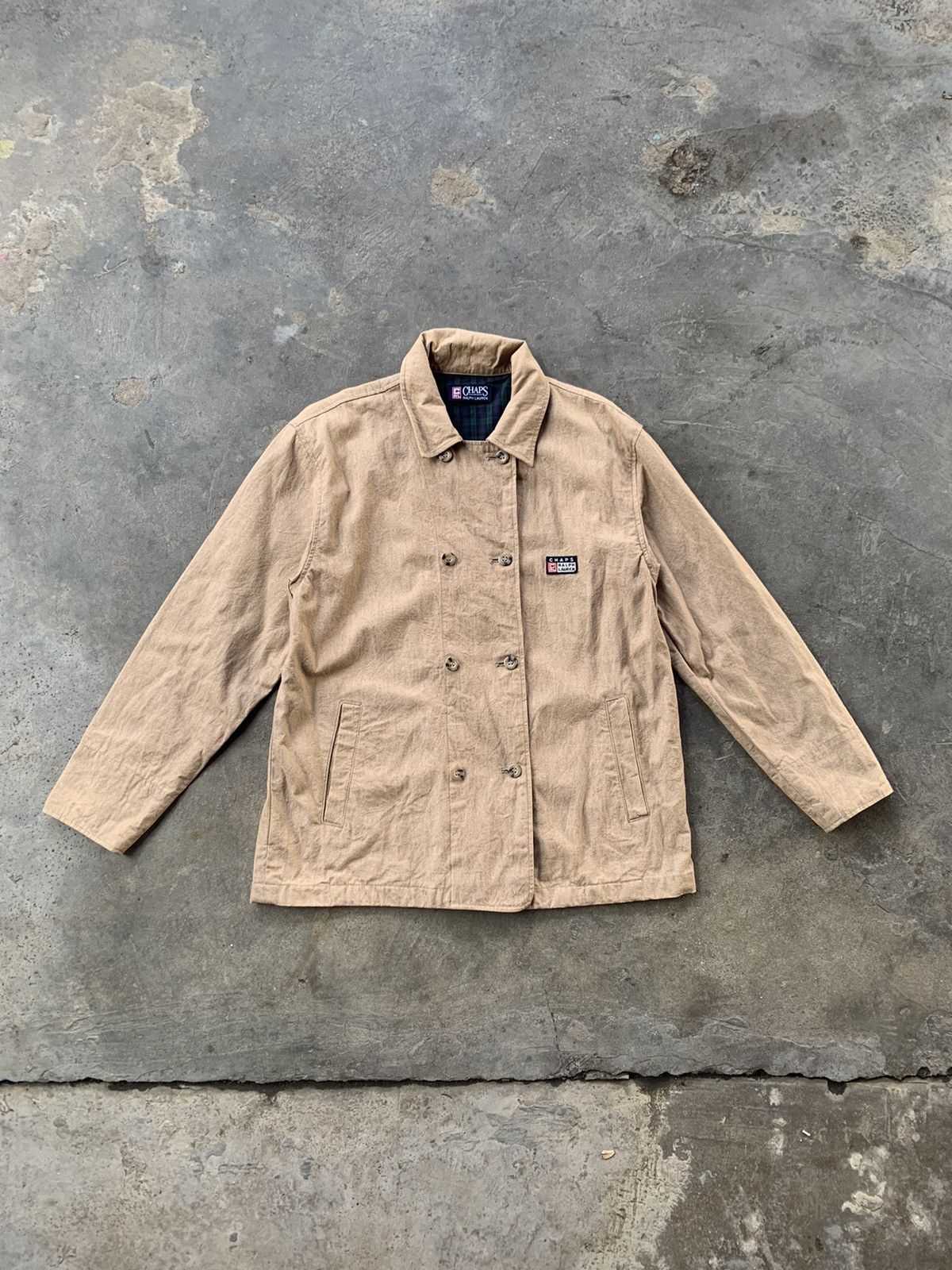 Chaps Ralph Lauren × Designer Vintage Chaps Ralph Lauren Button Jacket Size US M / EU 48-50 / 2 - 1 Thumbnail