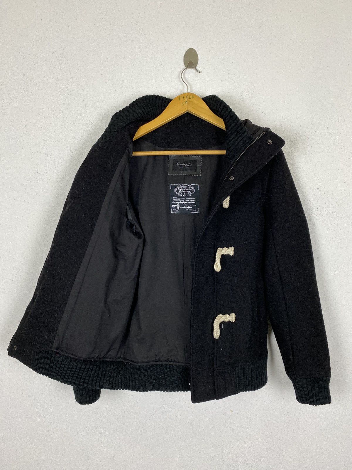 Designer × United Arrows UNITED ARROW MELTON OUTER DUFFER COAT DESIGN Size US S / EU 44-46 / 1 - 5 Thumbnail