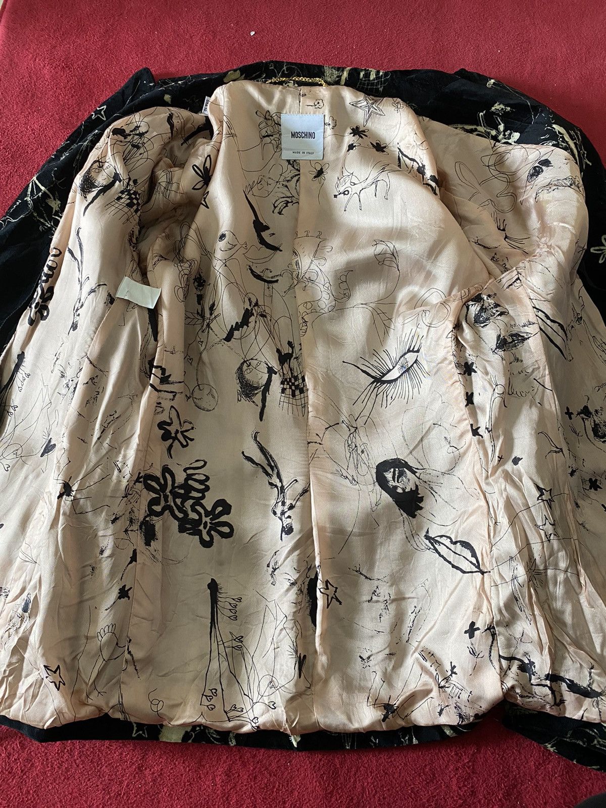 Moschino 🔥MOSCHINO NICE DESIGN CORDUROY JACKET STYLE Size US M / EU 48-50 / 2 - 14 Thumbnail