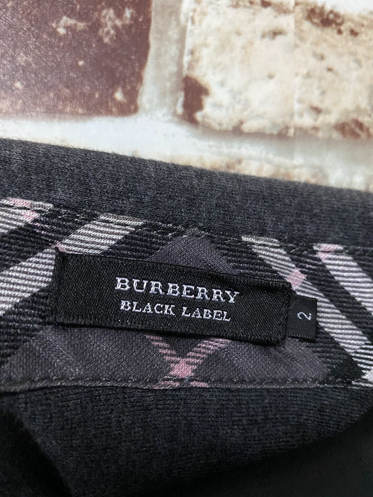 Burberry × Designer BURBERRY BLACK LABEL MENS SHIRT Size US M / EU 48-50 / 2 - 9 Thumbnail