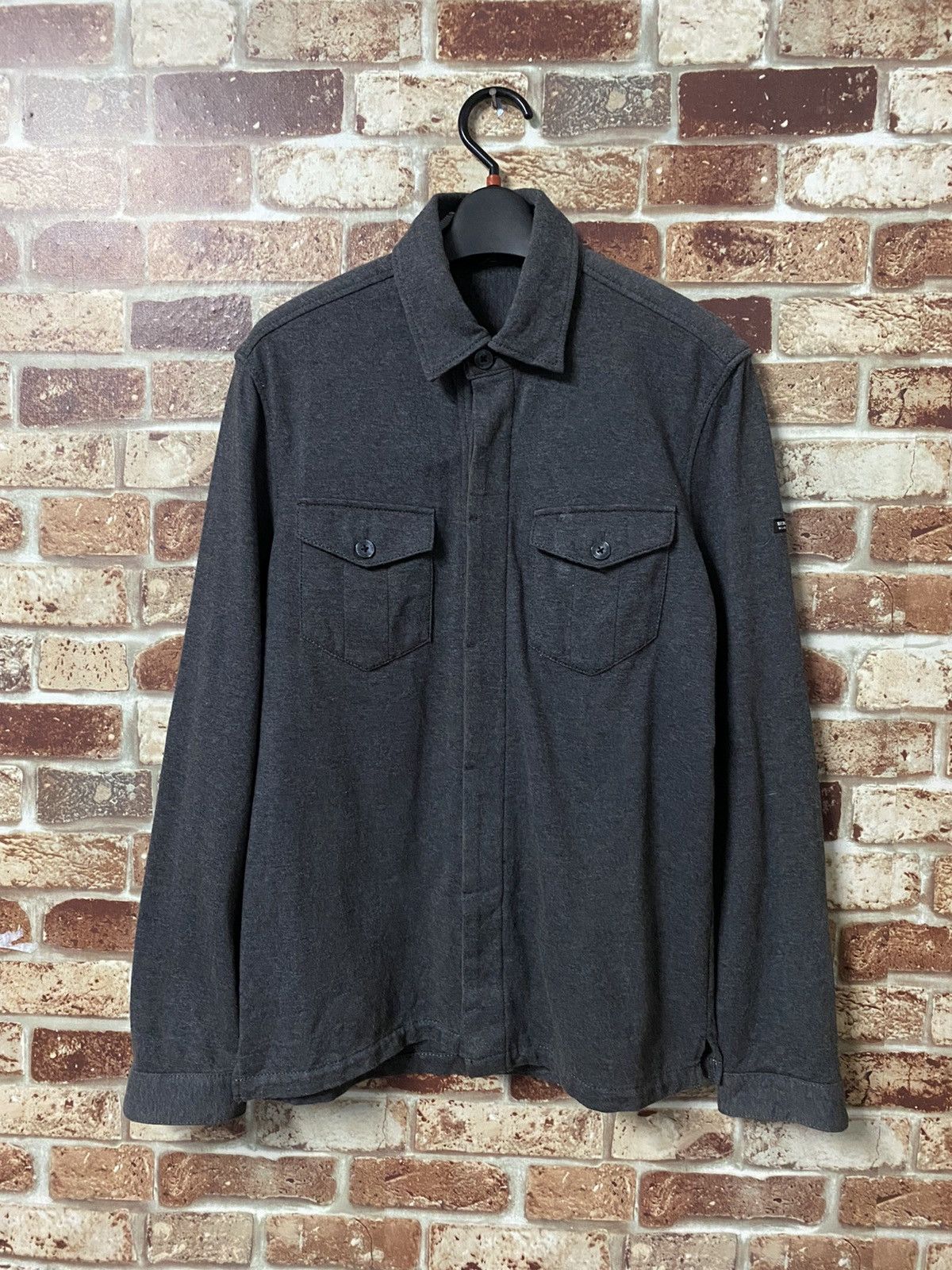 Burberry × Designer BURBERRY BLACK LABEL MENS SHIRT Size US M / EU 48-50 / 2 - 2 Thumbnail