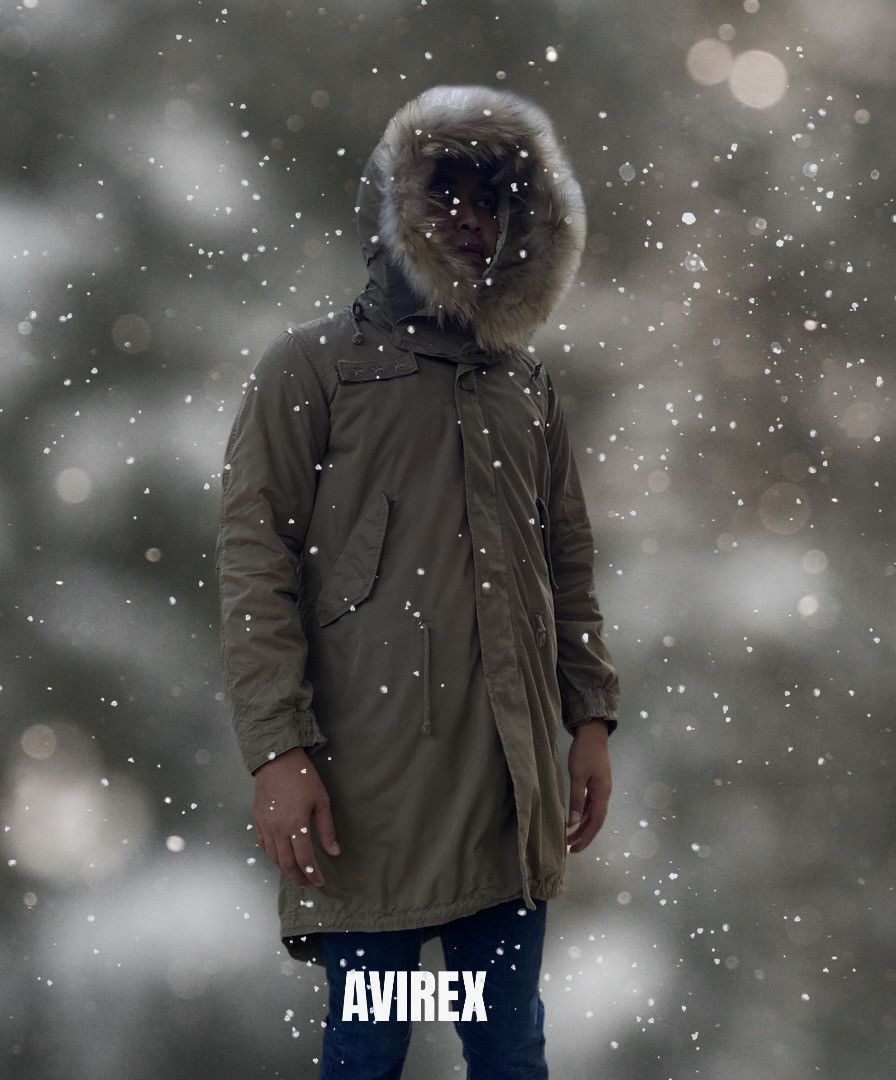 Avirex Avirex x Earth M&E Violet Label Winter Hoddies Jacket Size US S / EU 44-46 / 1 - 1 Thumbnail