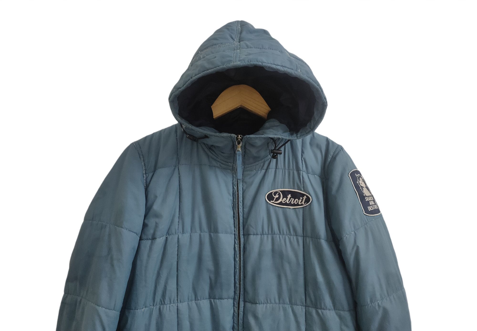 Hysteric Glamour Hysteric Glamour Puffer Quilted Hoodie Jacket Size US S / EU 44-46 / 1 - 4 Thumbnail
