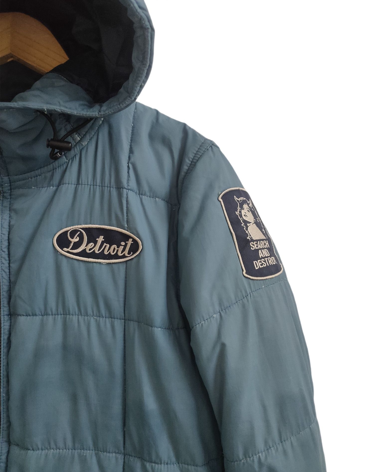 Hysteric Glamour Hysteric Glamour Puffer Quilted Hoodie Jacket Size US S / EU 44-46 / 1 - 3 Thumbnail