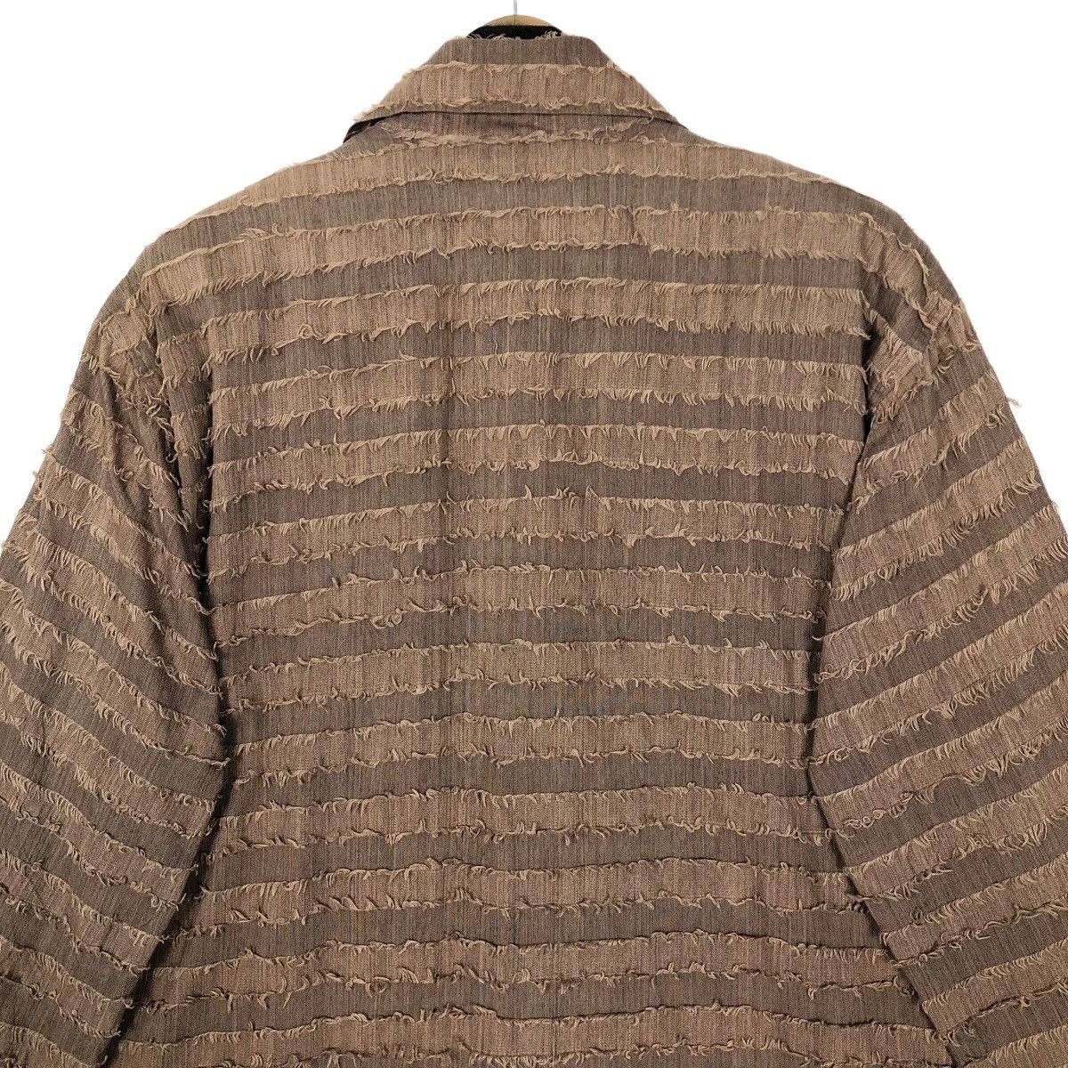 Issey Miyake Vintage 90s Issey Miyake Permanente AW1992 Wool Jacket Size US L / EU 52-54 / 3 - 18 Thumbnail