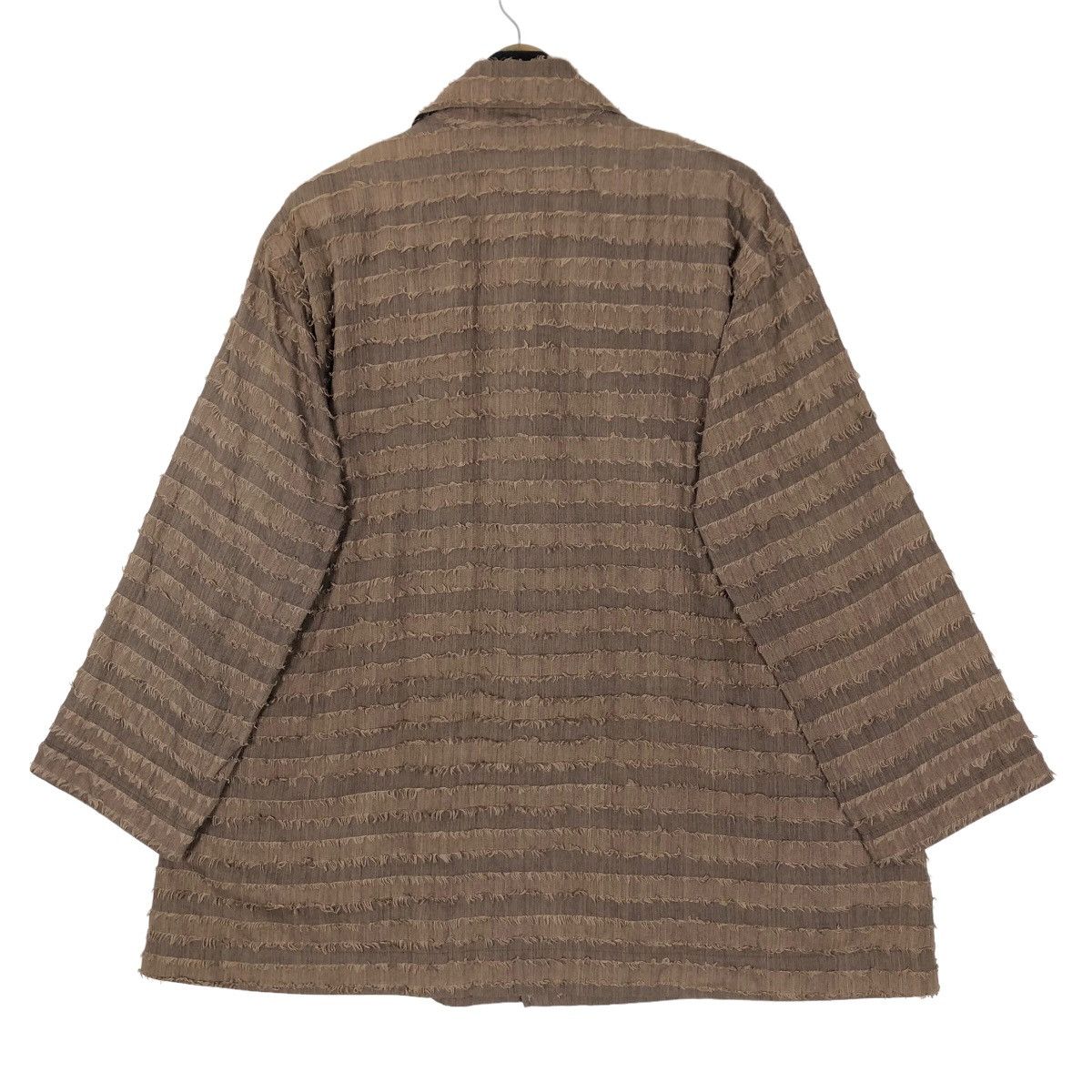 Issey Miyake Vintage 90s Issey Miyake Permanente AW1992 Wool Jacket Size US L / EU 52-54 / 3 - 17 Thumbnail