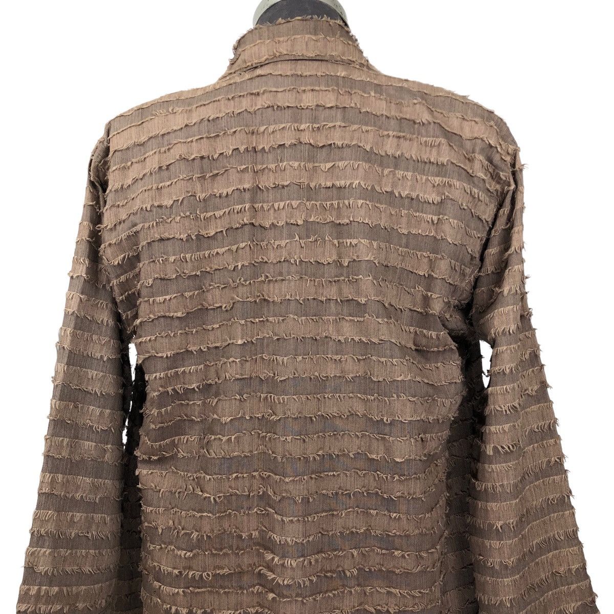Issey Miyake Vintage 90s Issey Miyake Permanente AW1992 Wool Jacket Size US L / EU 52-54 / 3 - 23 Thumbnail