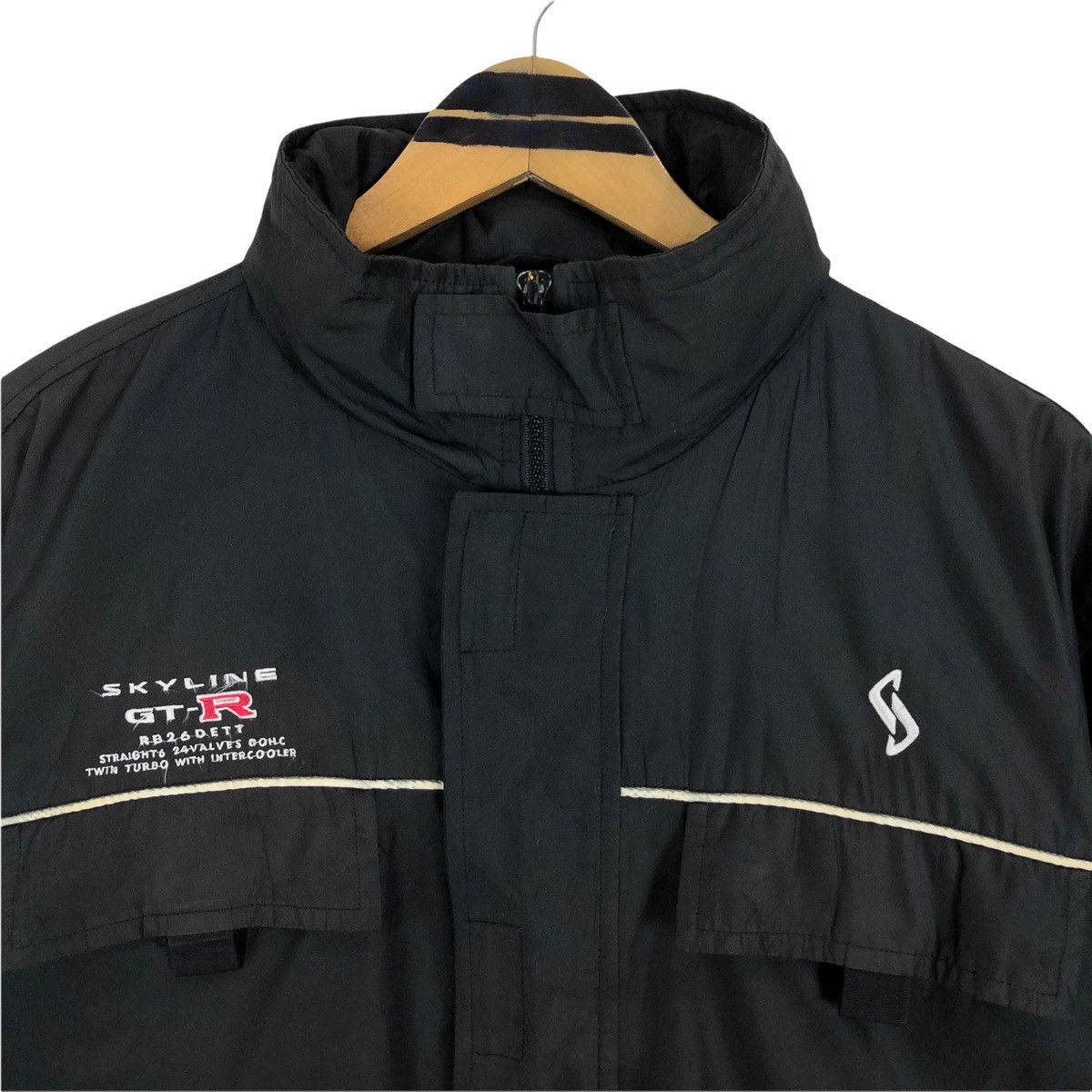 Japanese Brand Vintage Nissan Skyline GT-R Nylon Light Jacket Size US L / EU 52-54 / 3 - 6 Thumbnail