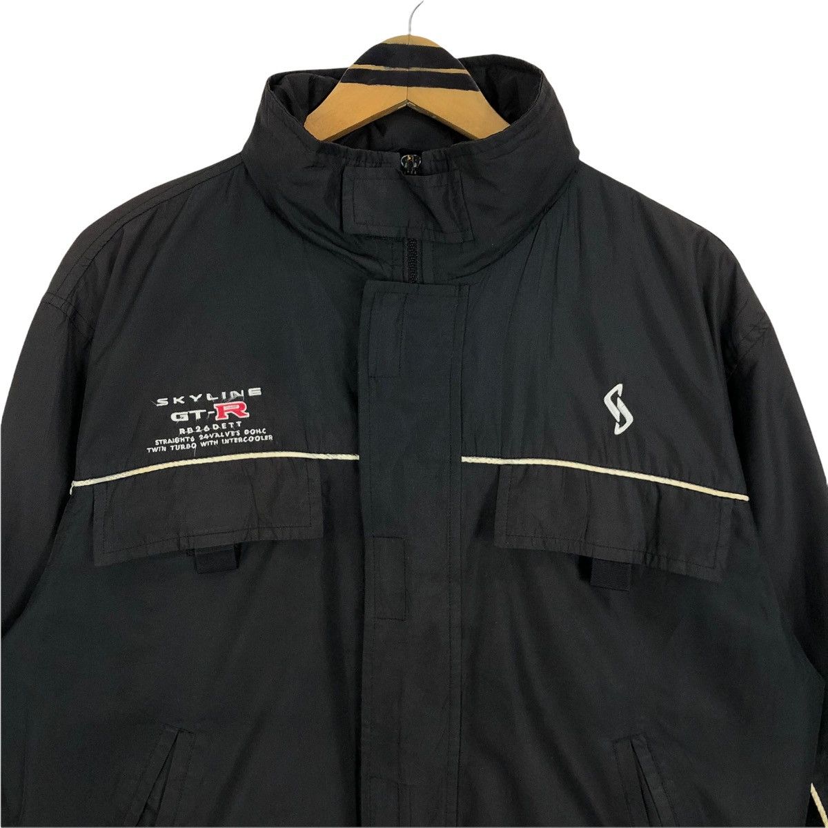 Japanese Brand Vintage Nissan Skyline GT-R Nylon Light Jacket Size US L / EU 52-54 / 3 - 5 Thumbnail